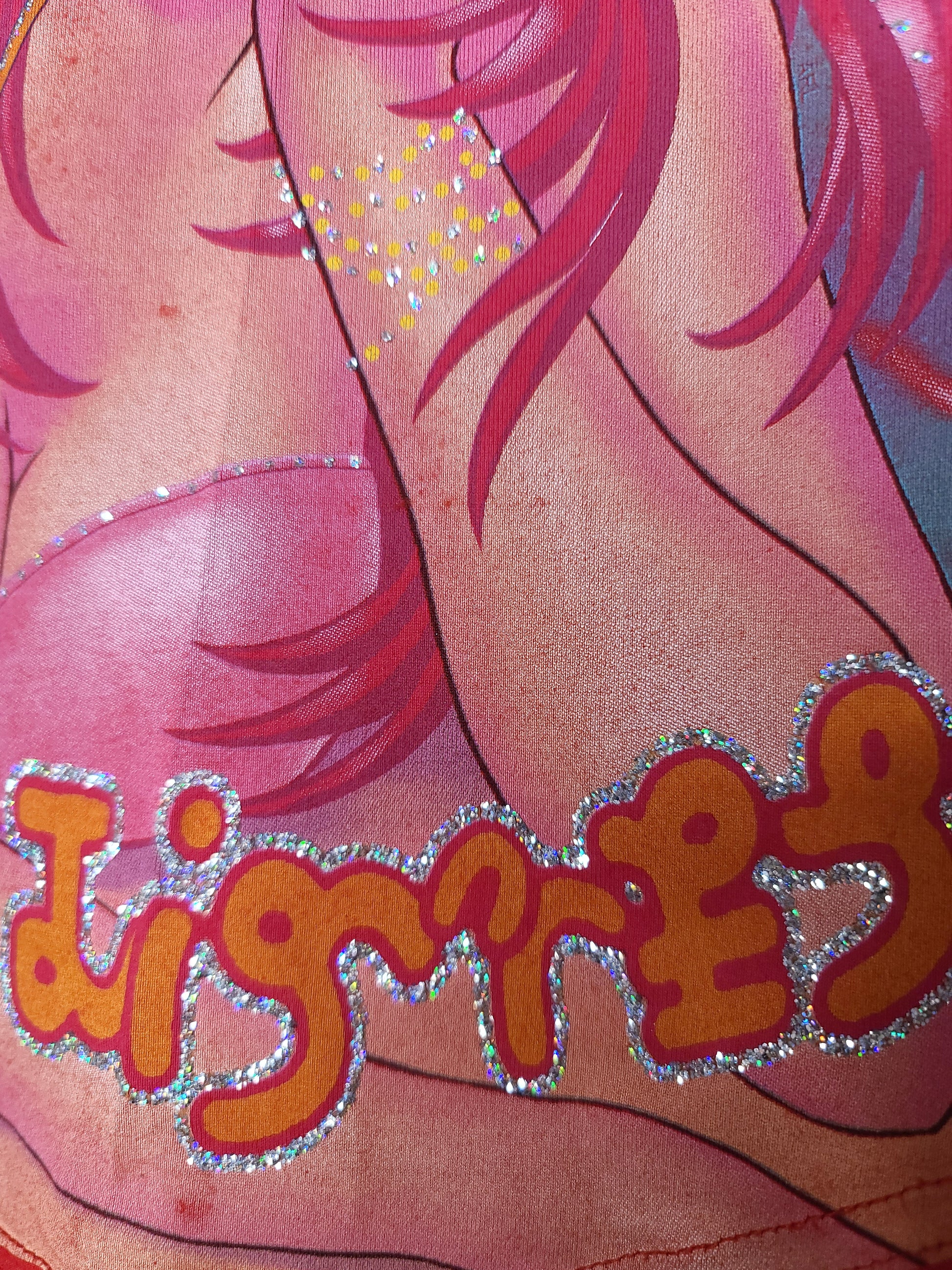 Top imprimé vintage manga - zimfriperie