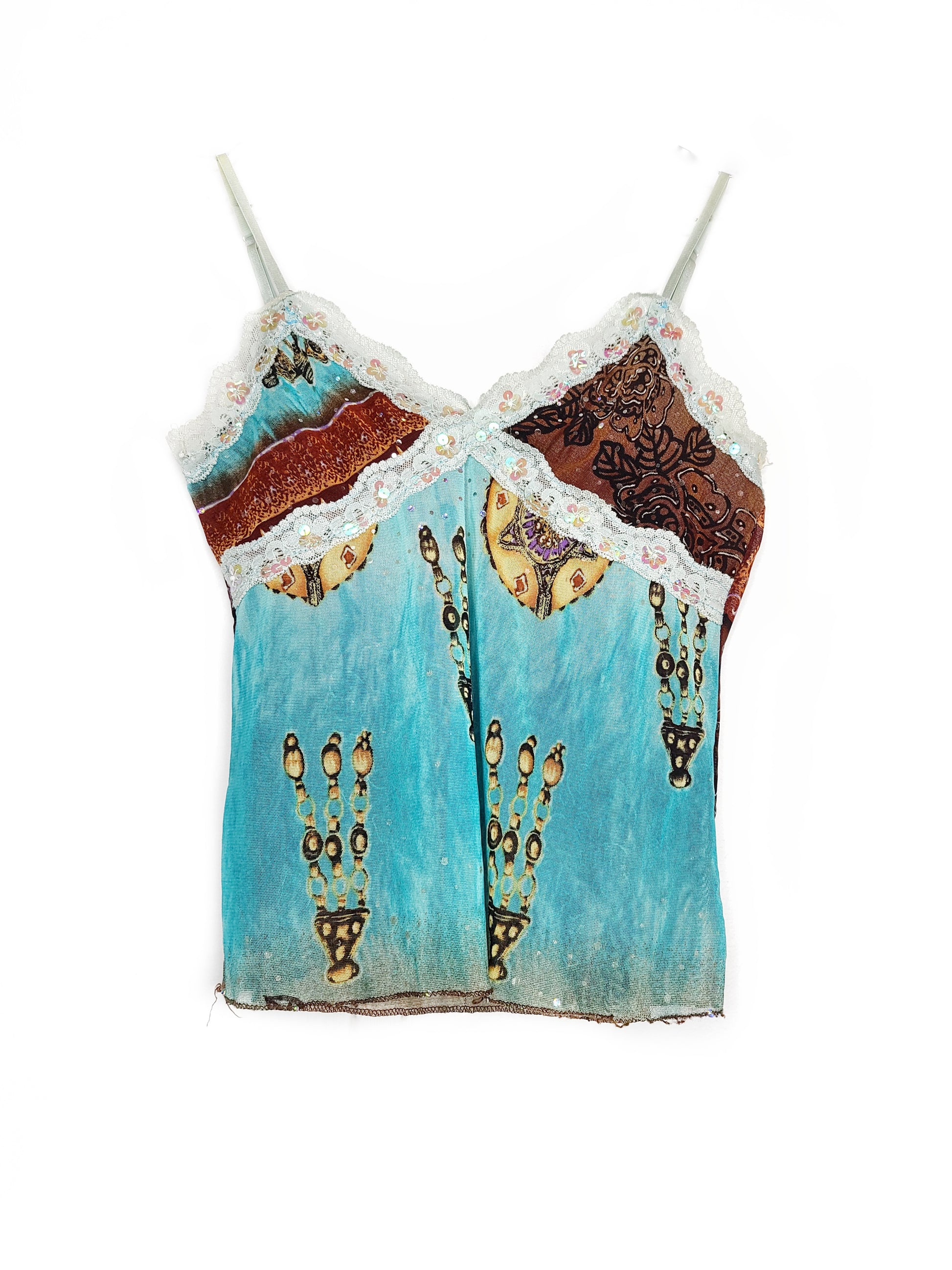 Mesh top y2k dentelle 2000s bratz