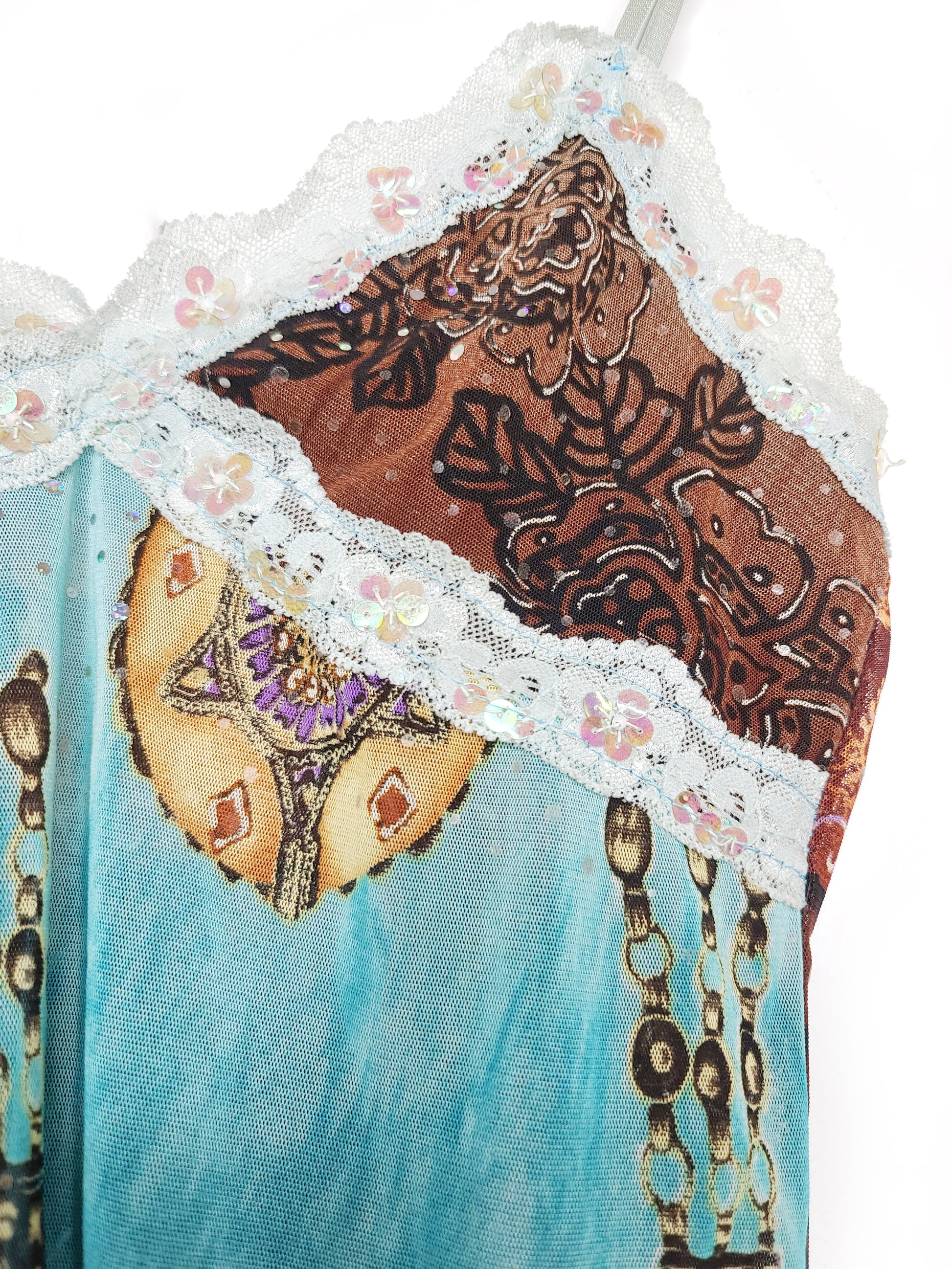 Mesh top en dentelles 2000s - zimfriperie