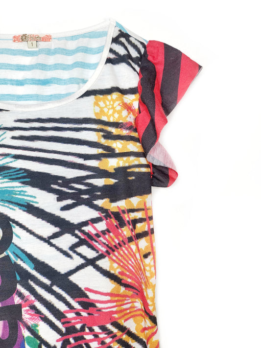 Graphic top y2k coloré - zimfriperie