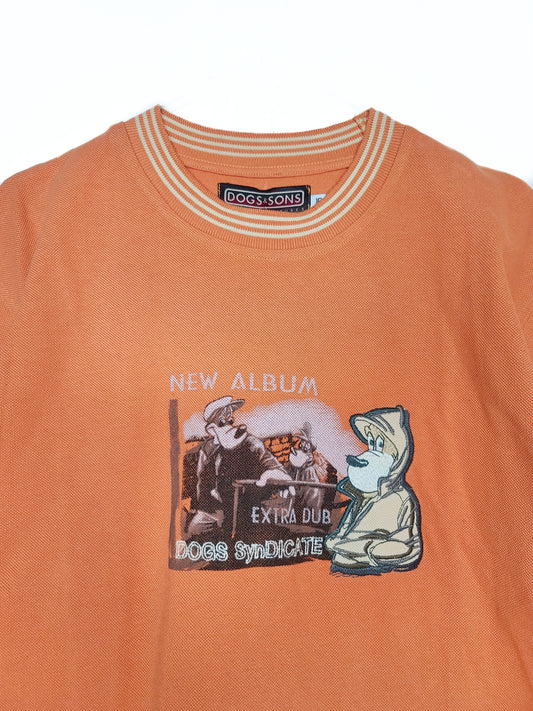 Tshirt 90s oversize Dogs and Sons - zimfriperie