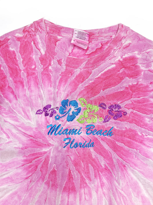 Tshirt rose tie and dye - zimfriperie