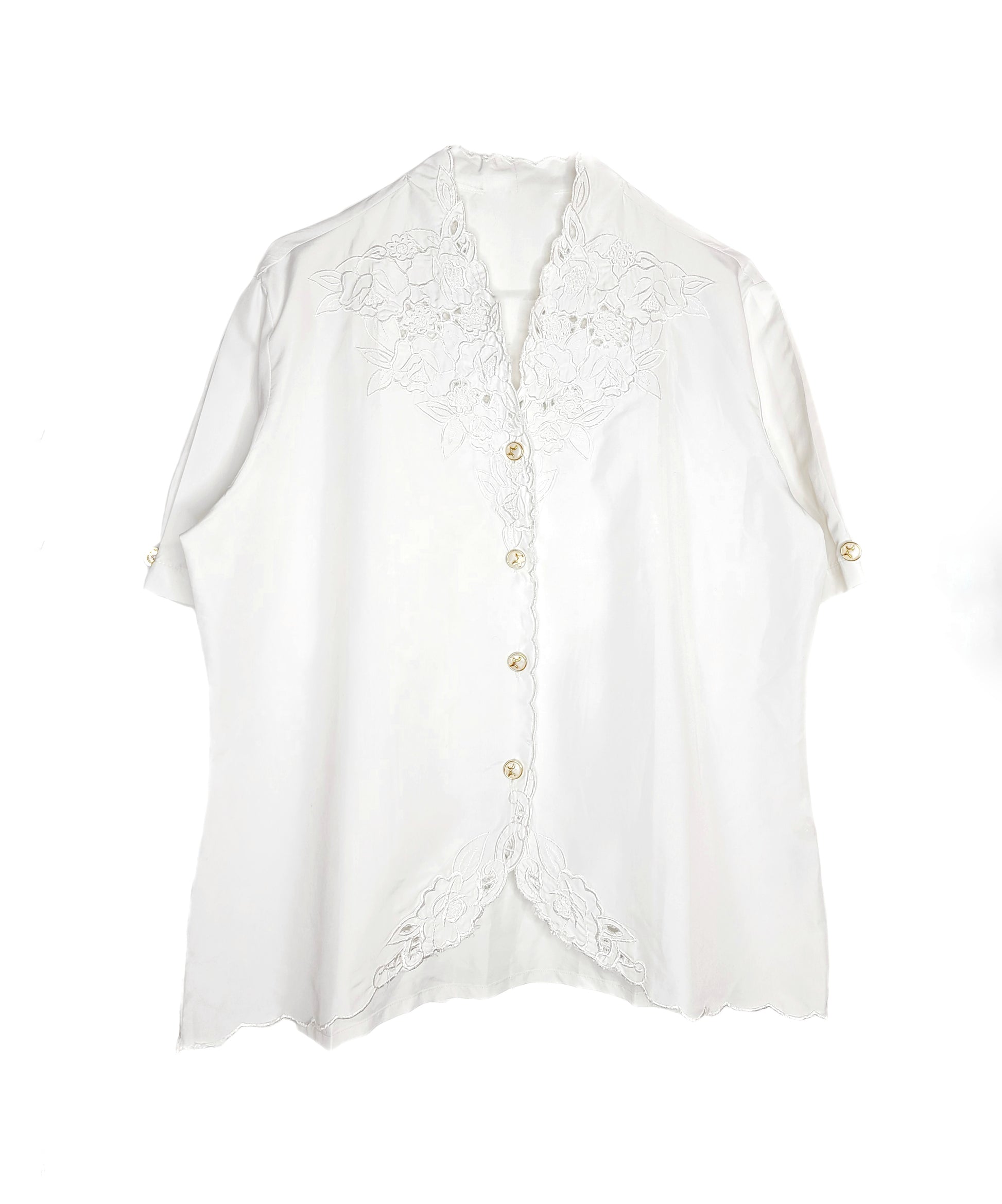 Blouse vintage ajourée - zimfriperie