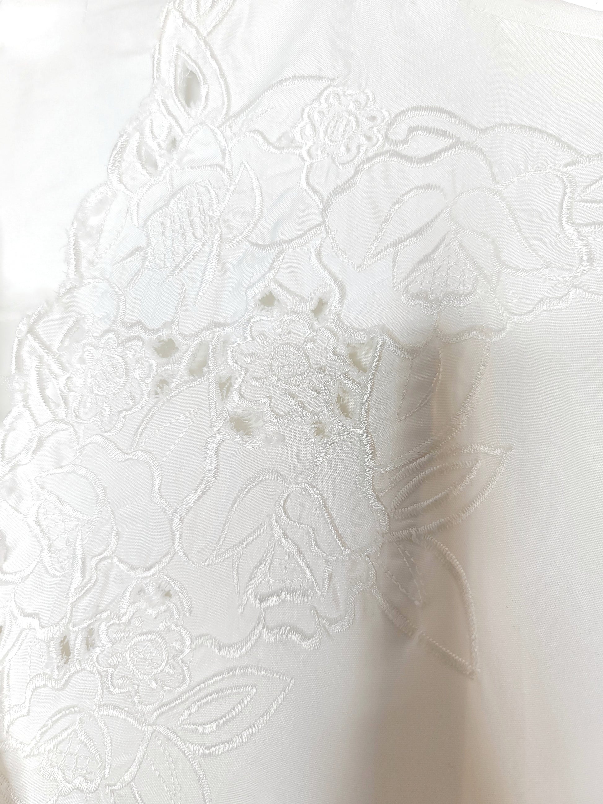 Blouse vintage ajourée - zimfriperie