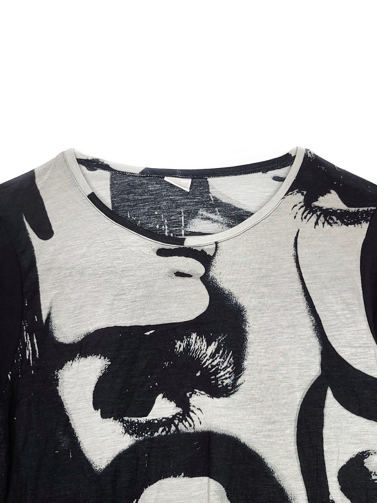 Top graphic noir et blanc - zimfriperie