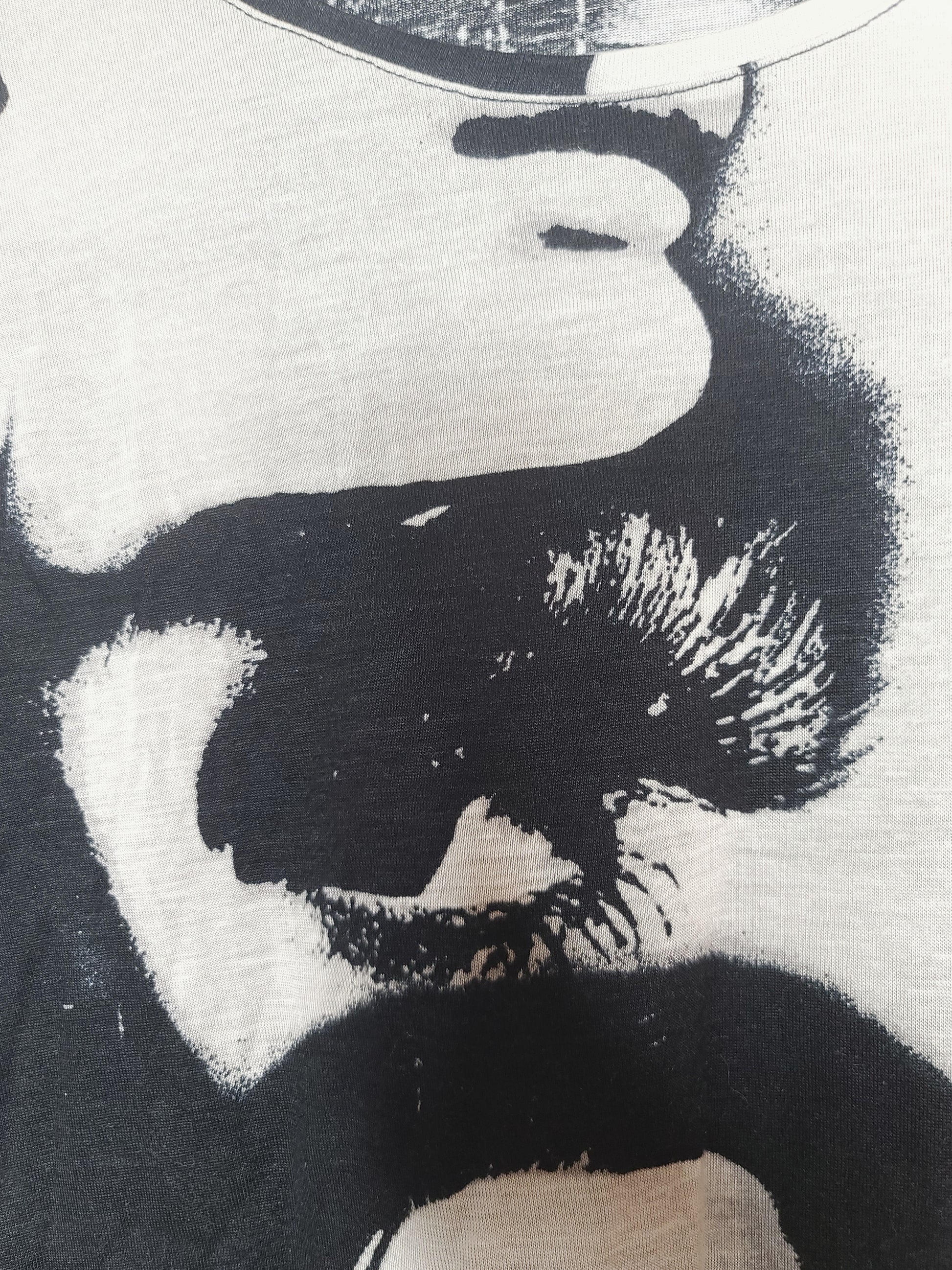 Top graphic noir et blanc - zimfriperie