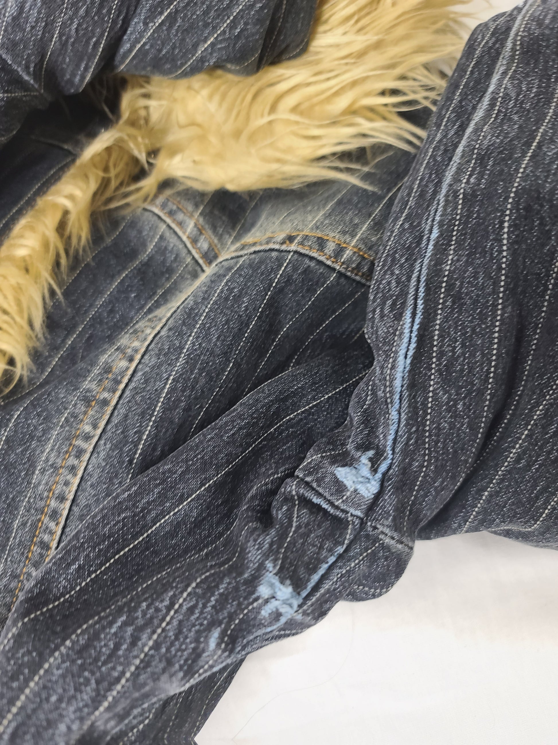 Long manteau en jean y2k - zimfriperie