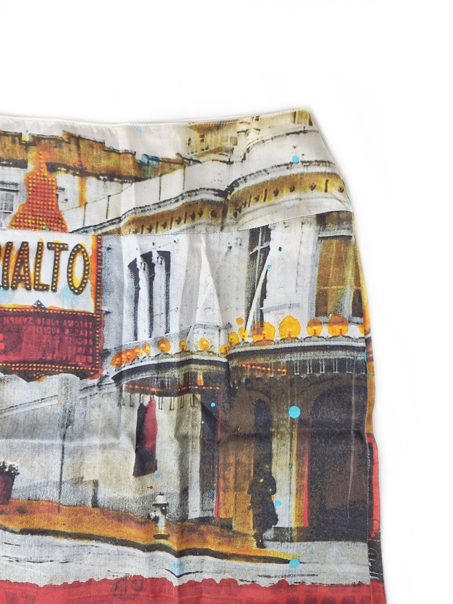 Vintage archive graphic skirt