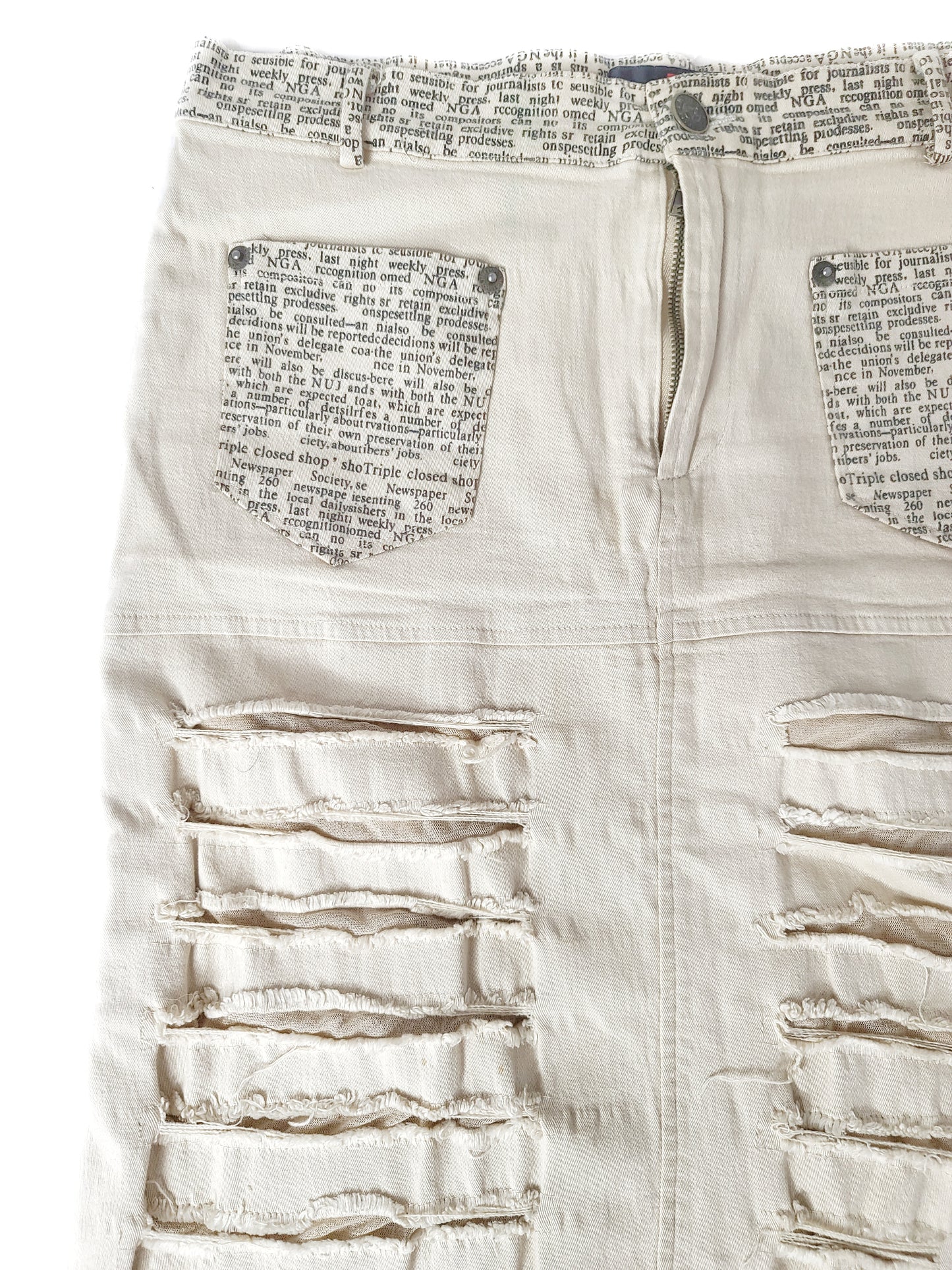 Cyberpunk archive skirt