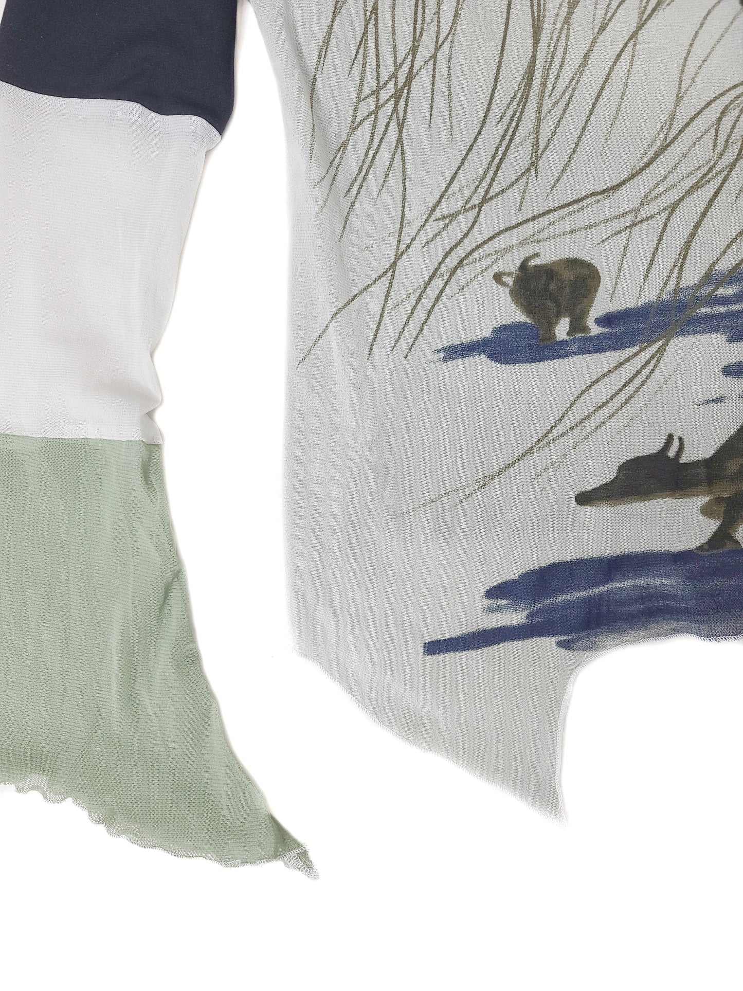 Mesh top cybery2k harajuku