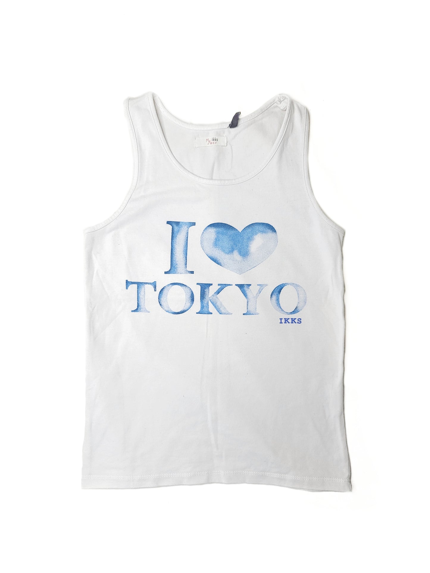 Tank top y2k 2000s i love tokyo indie style aesthetic cute cybery2k japan