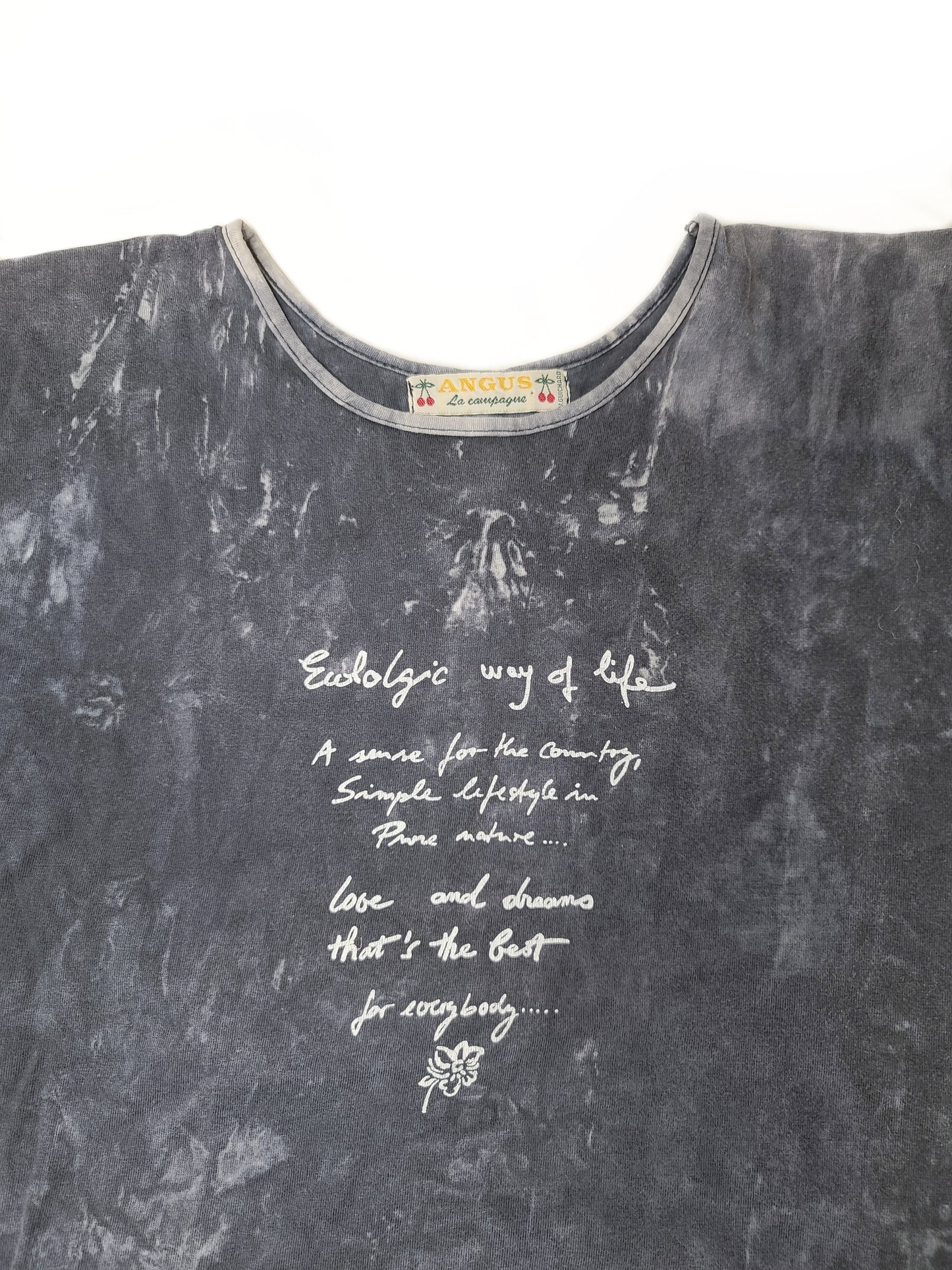 Tshirt tie and dye grunge