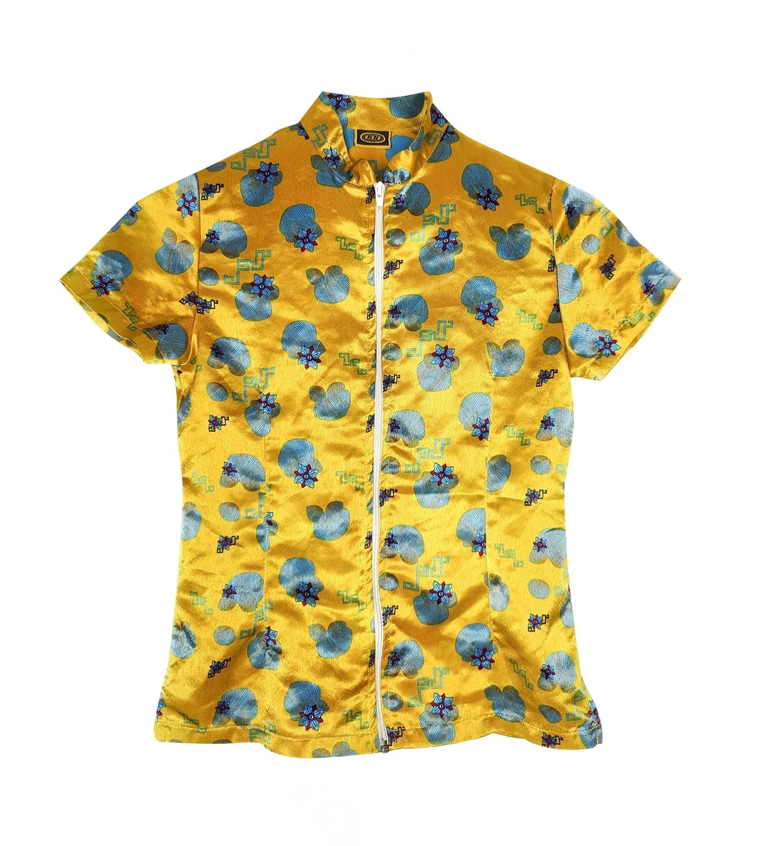 Blouse y2k en satin Ddp - zimfriperie