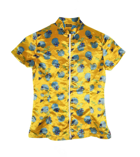 Blouse y2k en satin Ddp - zimfriperie