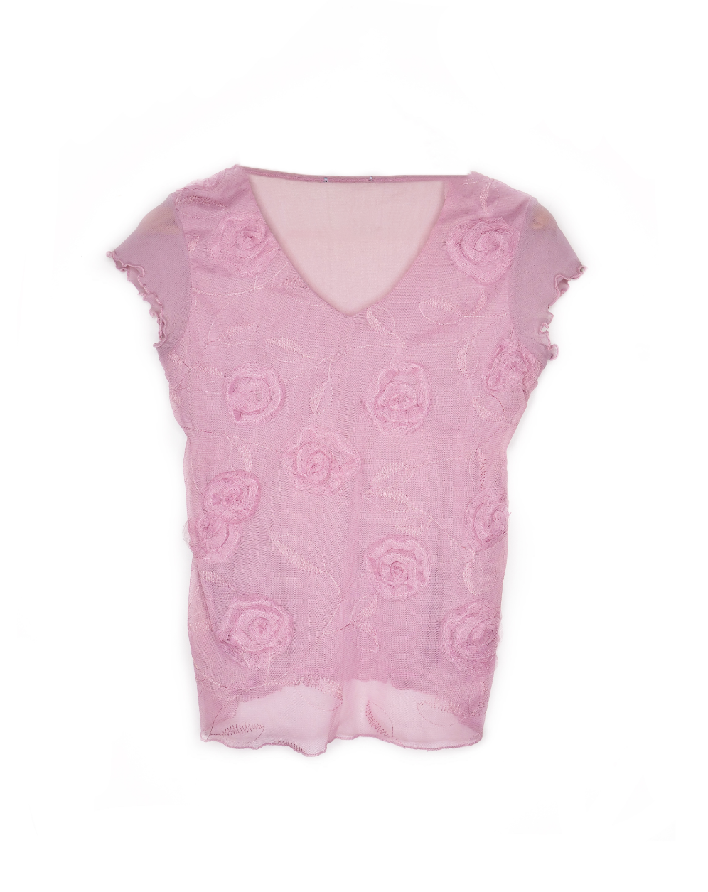 Top mesh y2k violet pastel - zimfriperie