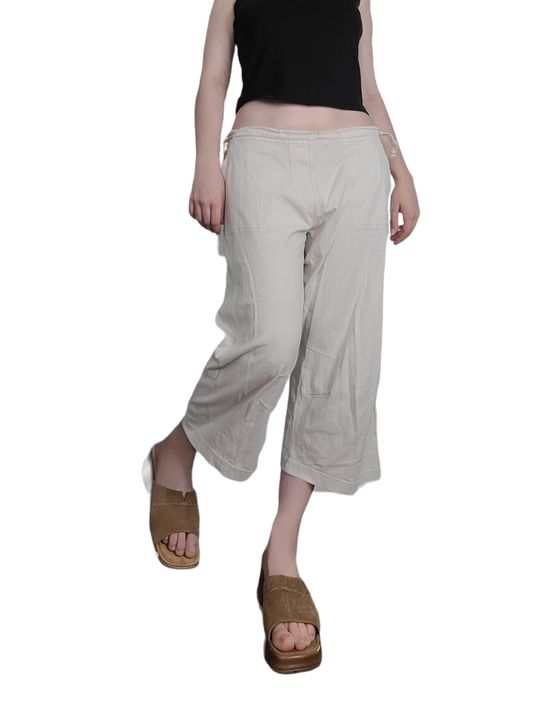 Vintage sportswear capri pants