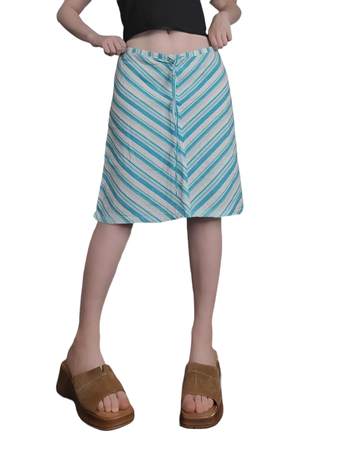 Vintage 90s striped skirt