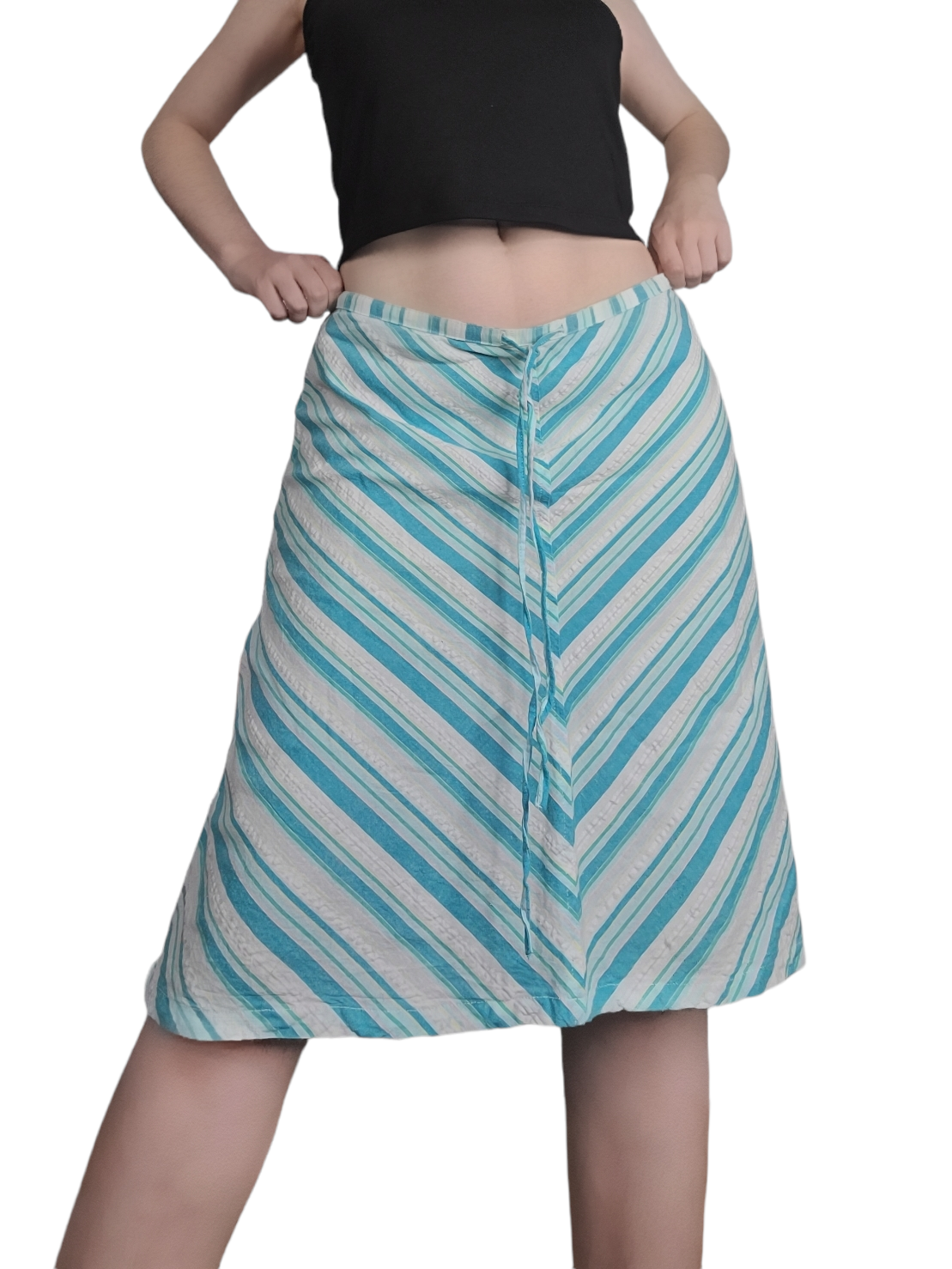 Vintage 90s striped skirt