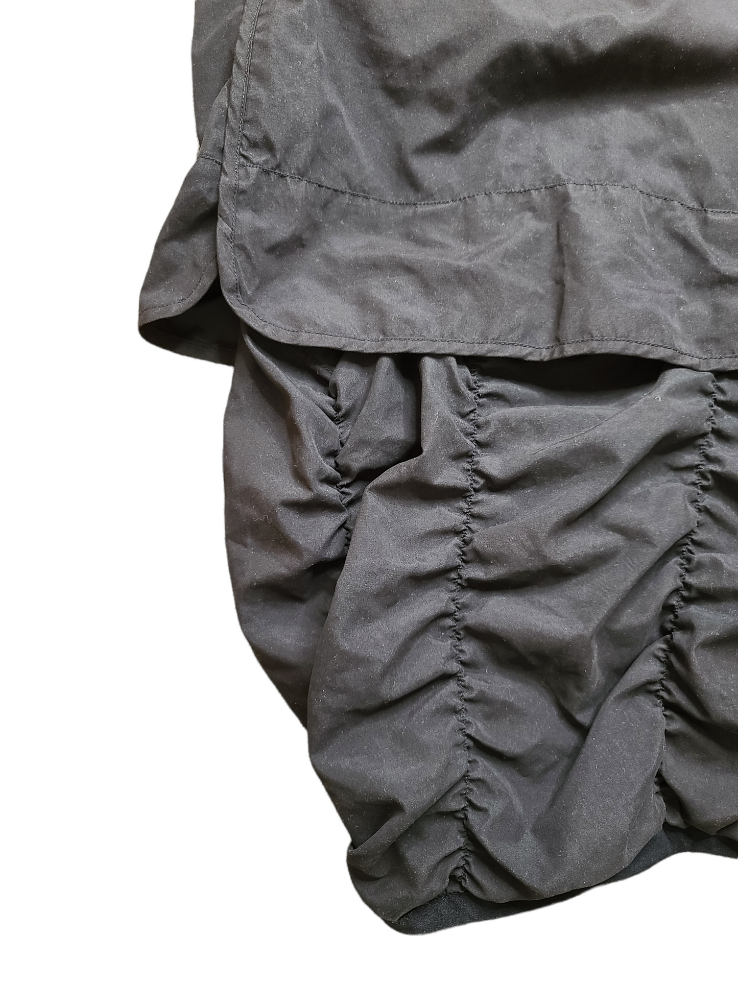 Futuristic techwear long skirt