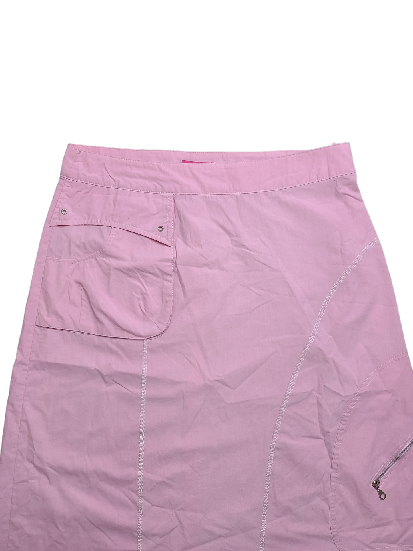 Pink harajuku cybercore skirt