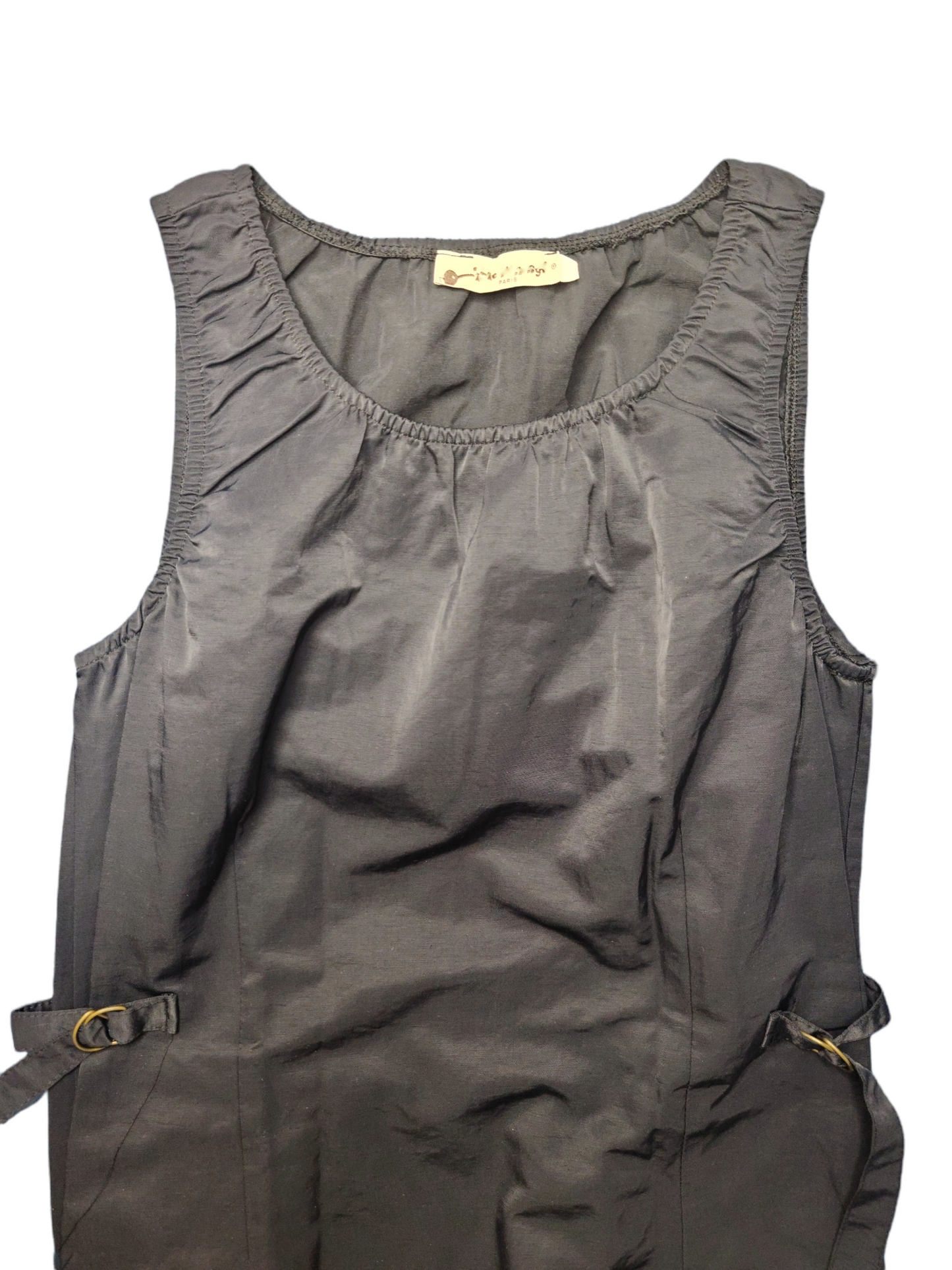 Futuristic techwear long dress