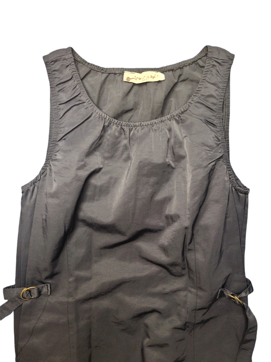 Futuristic techwear long dress