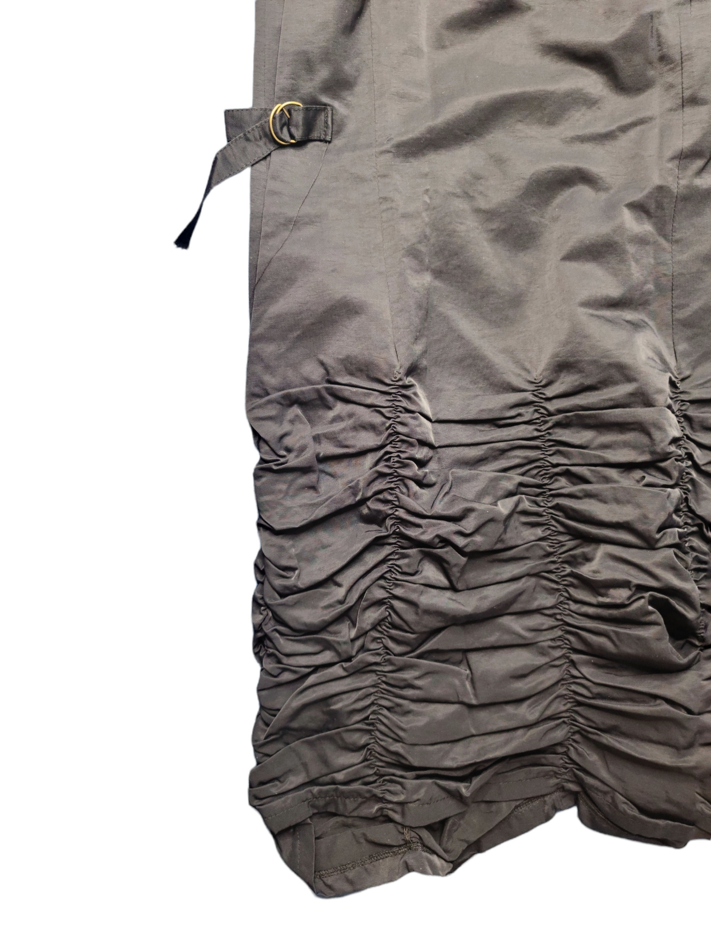 Futuristic techwear long dress