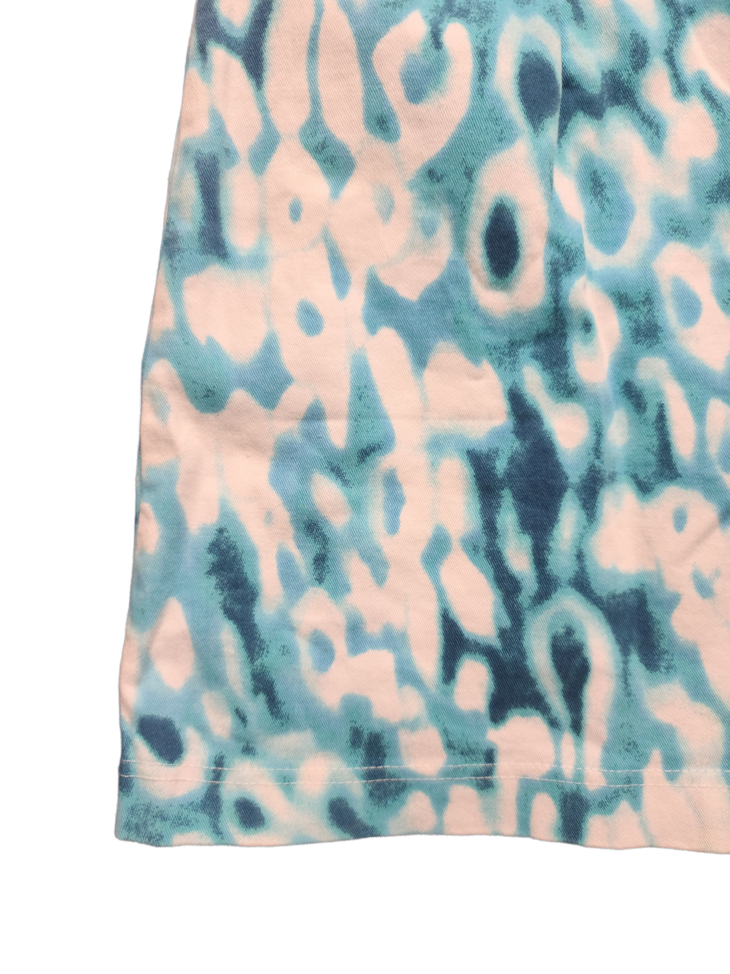 Cybery2k rave blue mini skirt