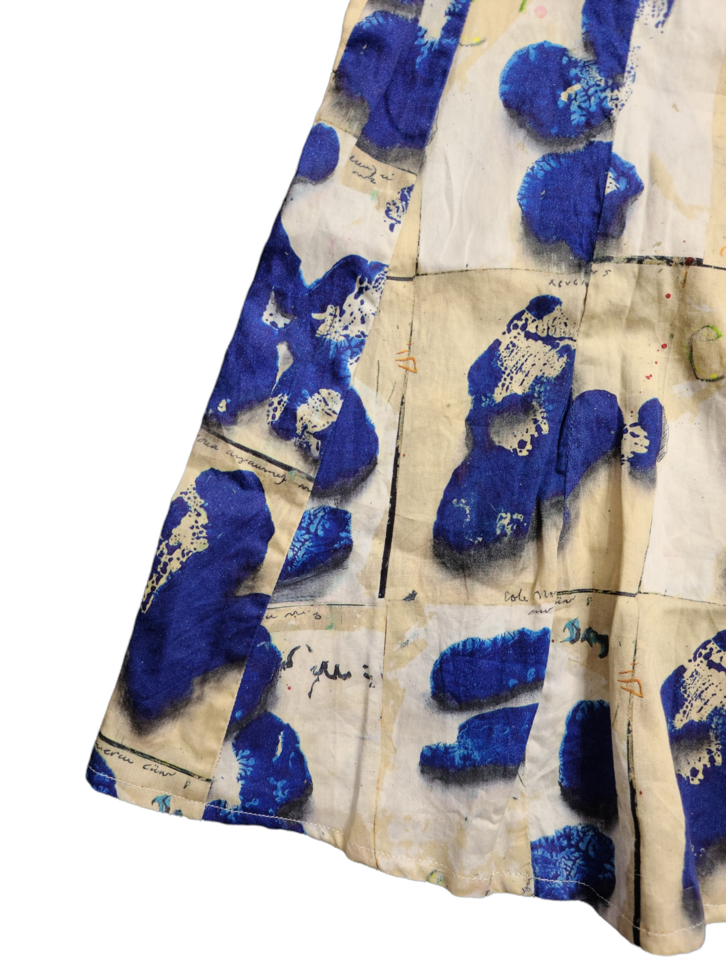Vintage skirt printed Klein archive