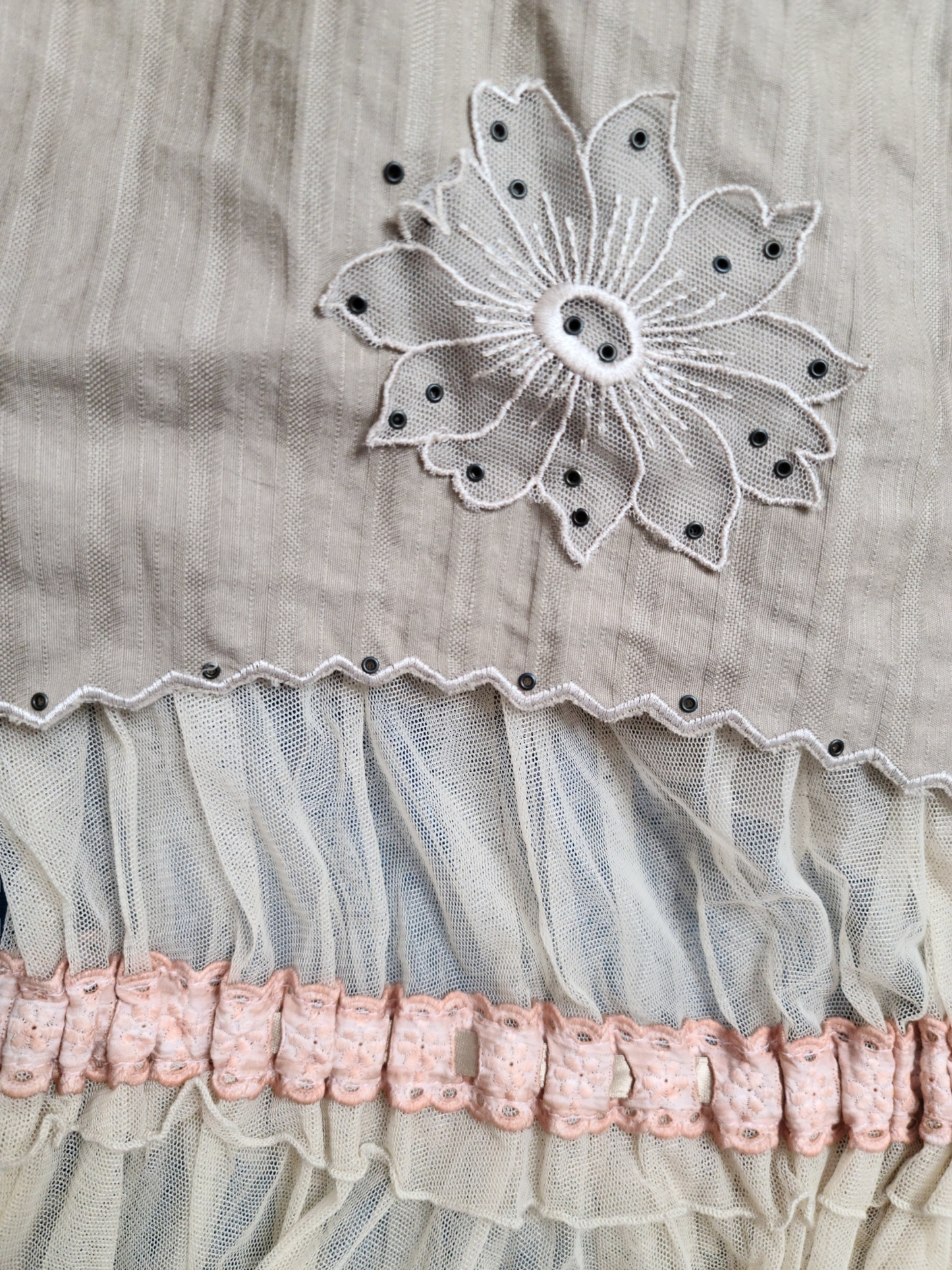 Fairygrunge y2k ruffle skirt