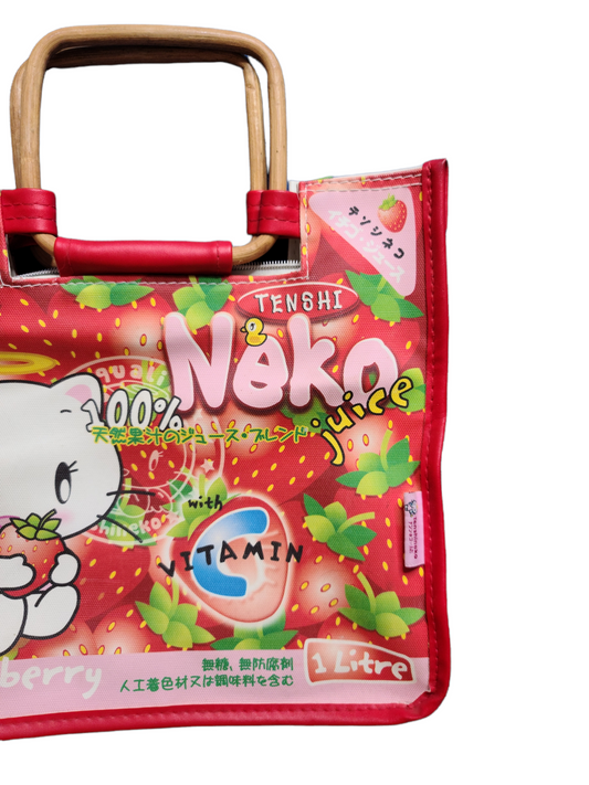 Harajuku printed bag fraises