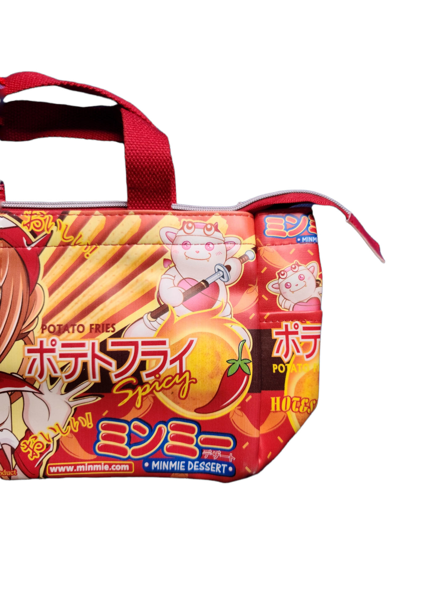 Vintage gyaru printed bag from the 2000s