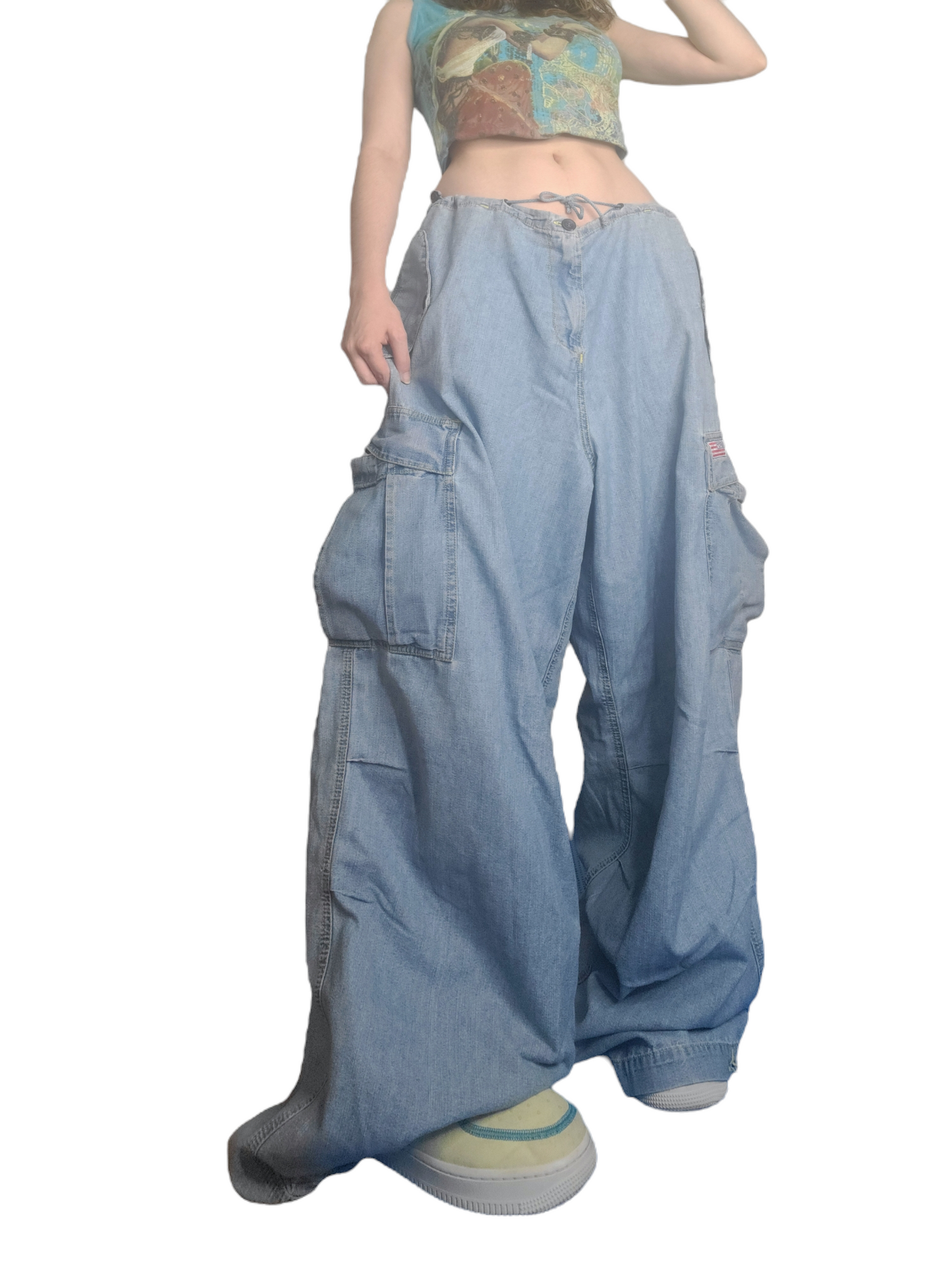 Baggy parachute jeans 90s skater