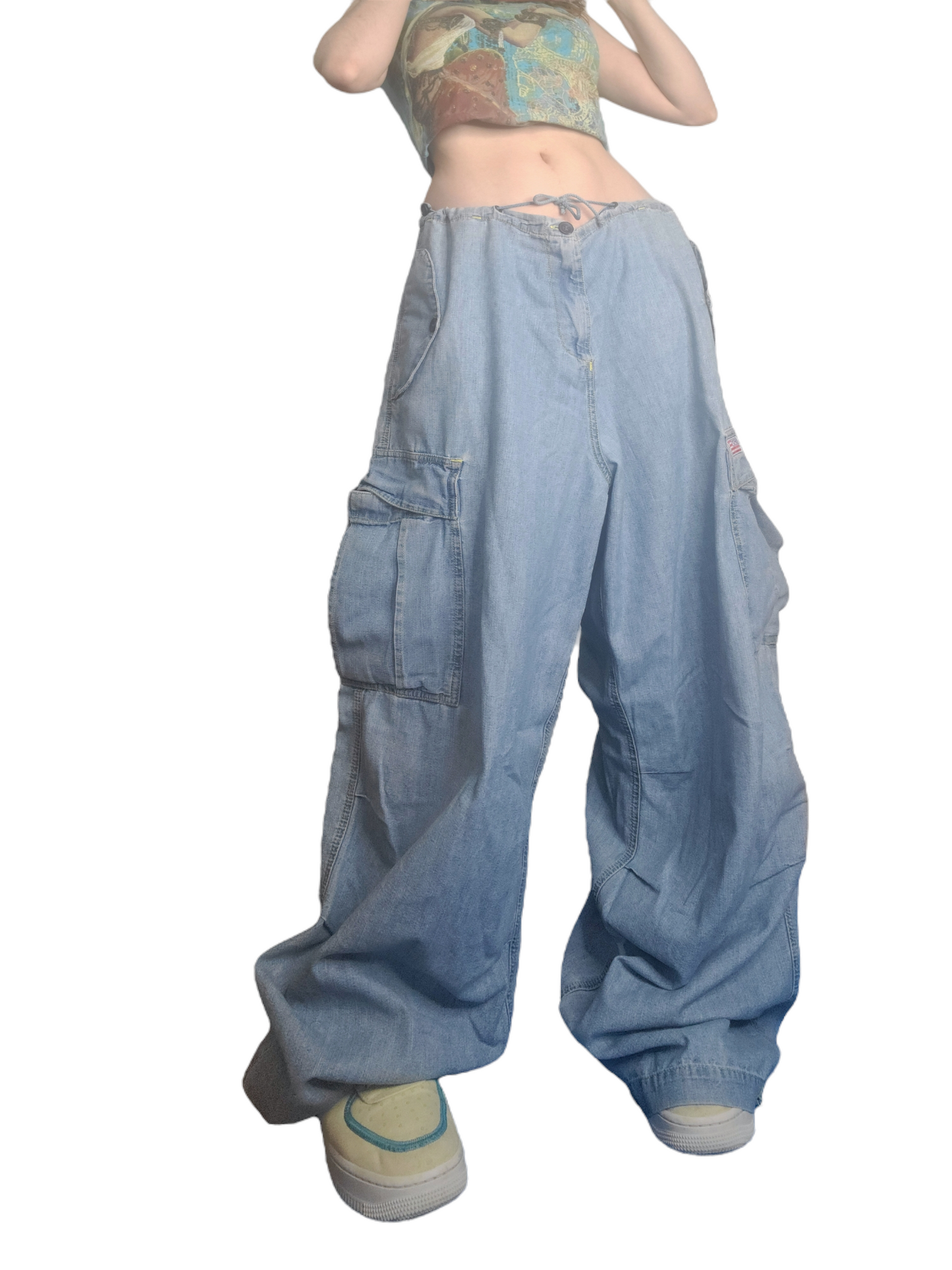 Baggy parachute jeans 90s skater