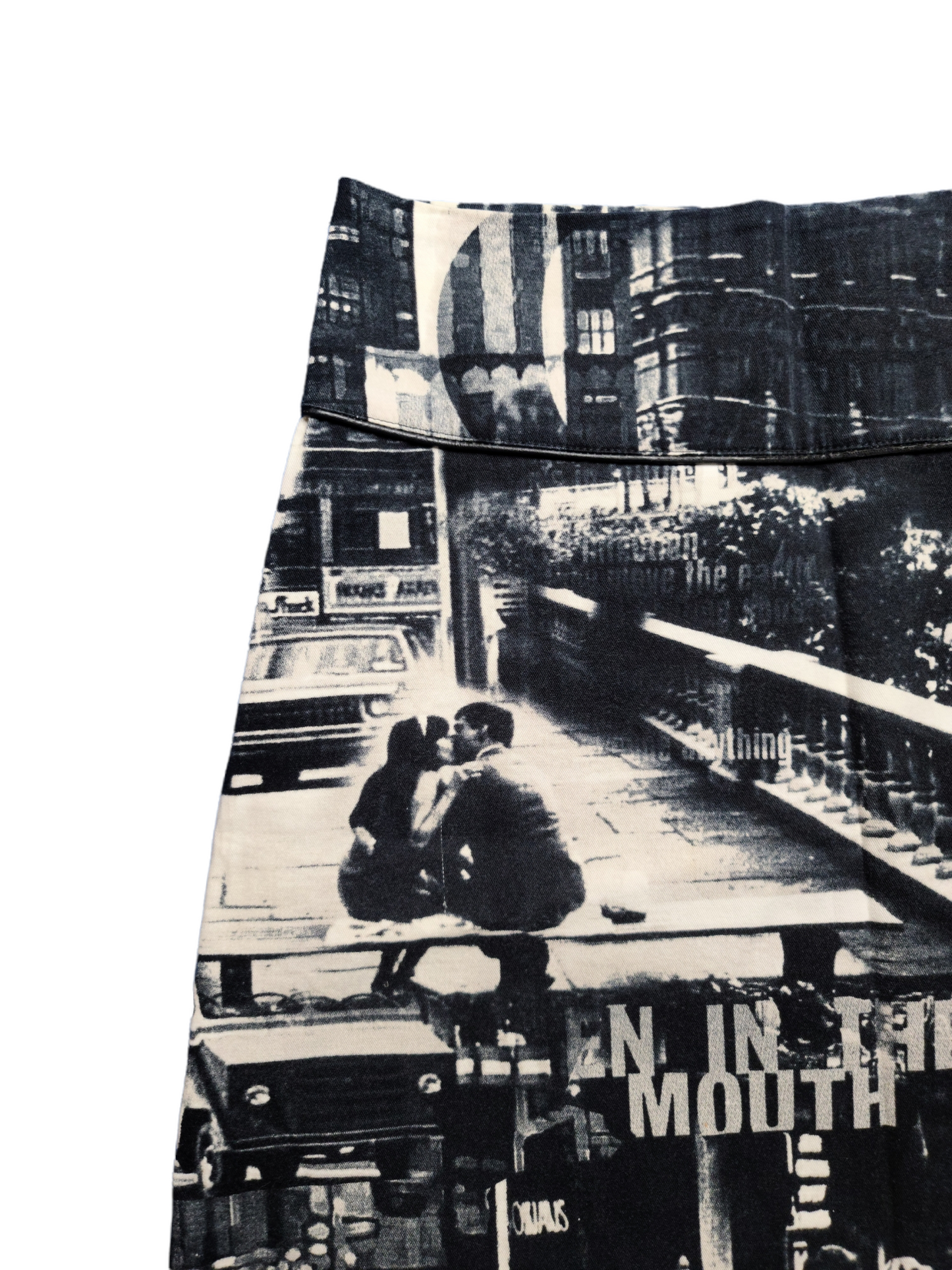 Vintage archive graphic skirt