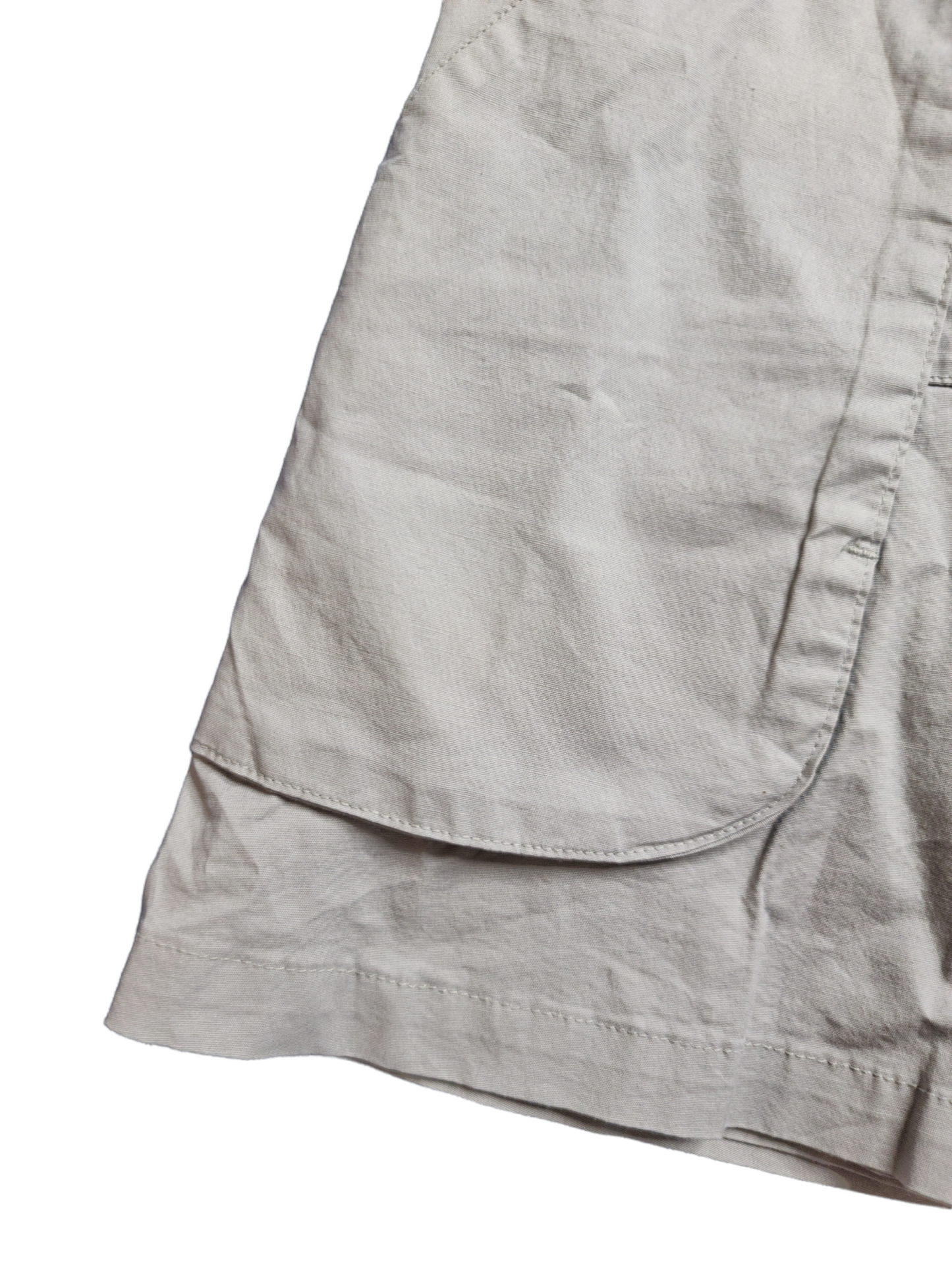 Techwear cargo mini skirt