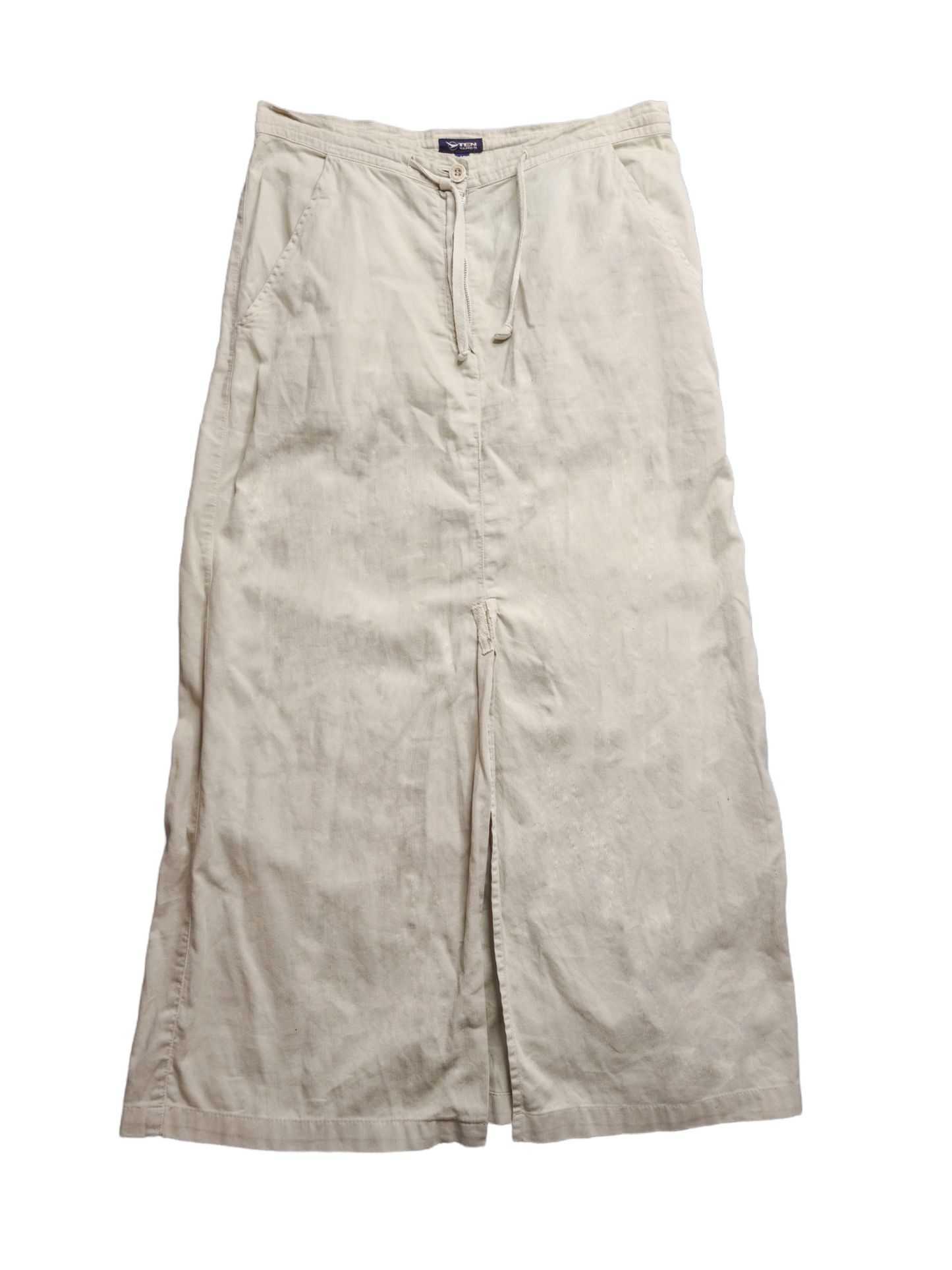 Jupe longue maxi skirt cargo vintage gorpcore velours cotele