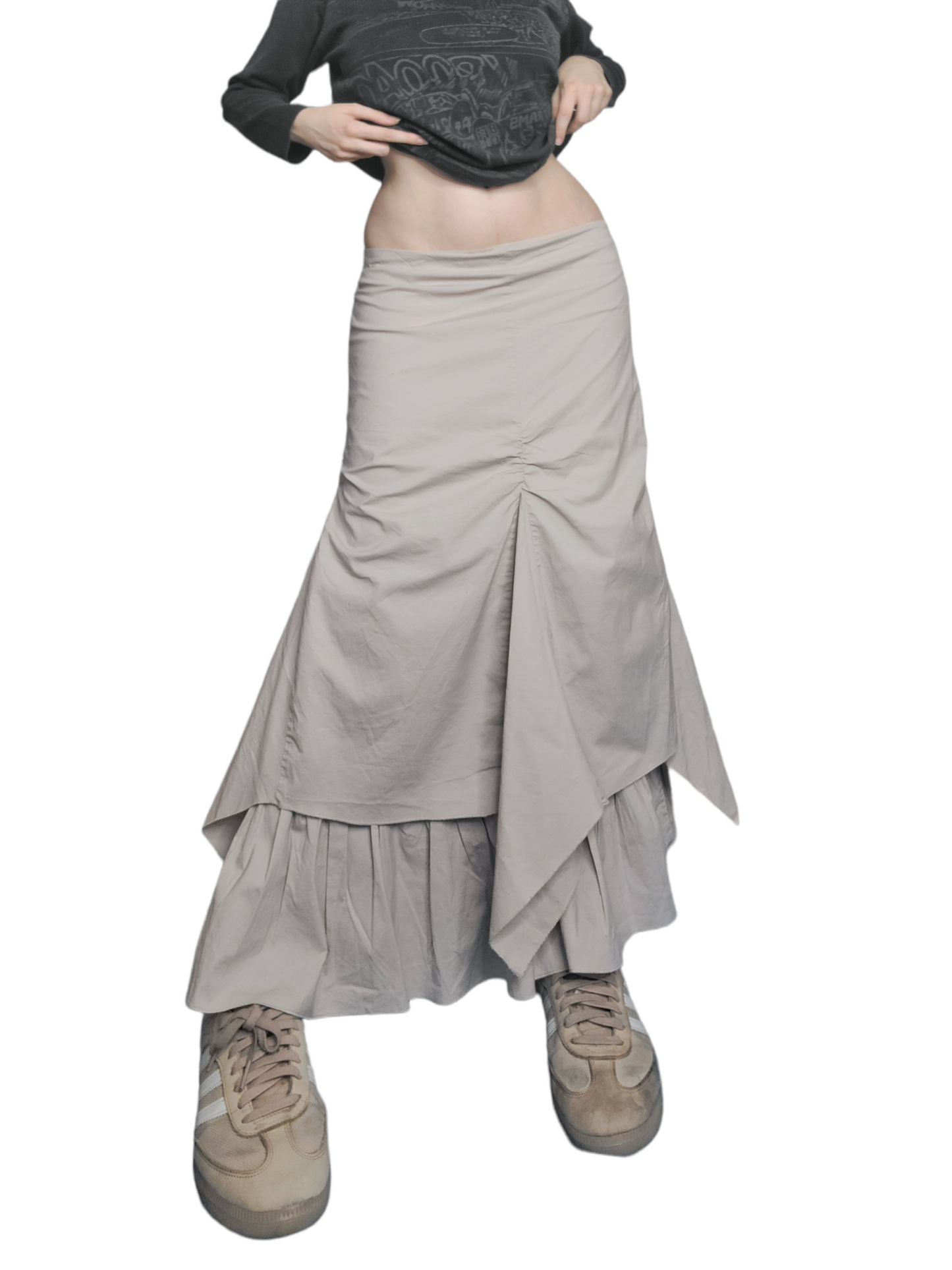 Long harajuku fairygrunge skirt