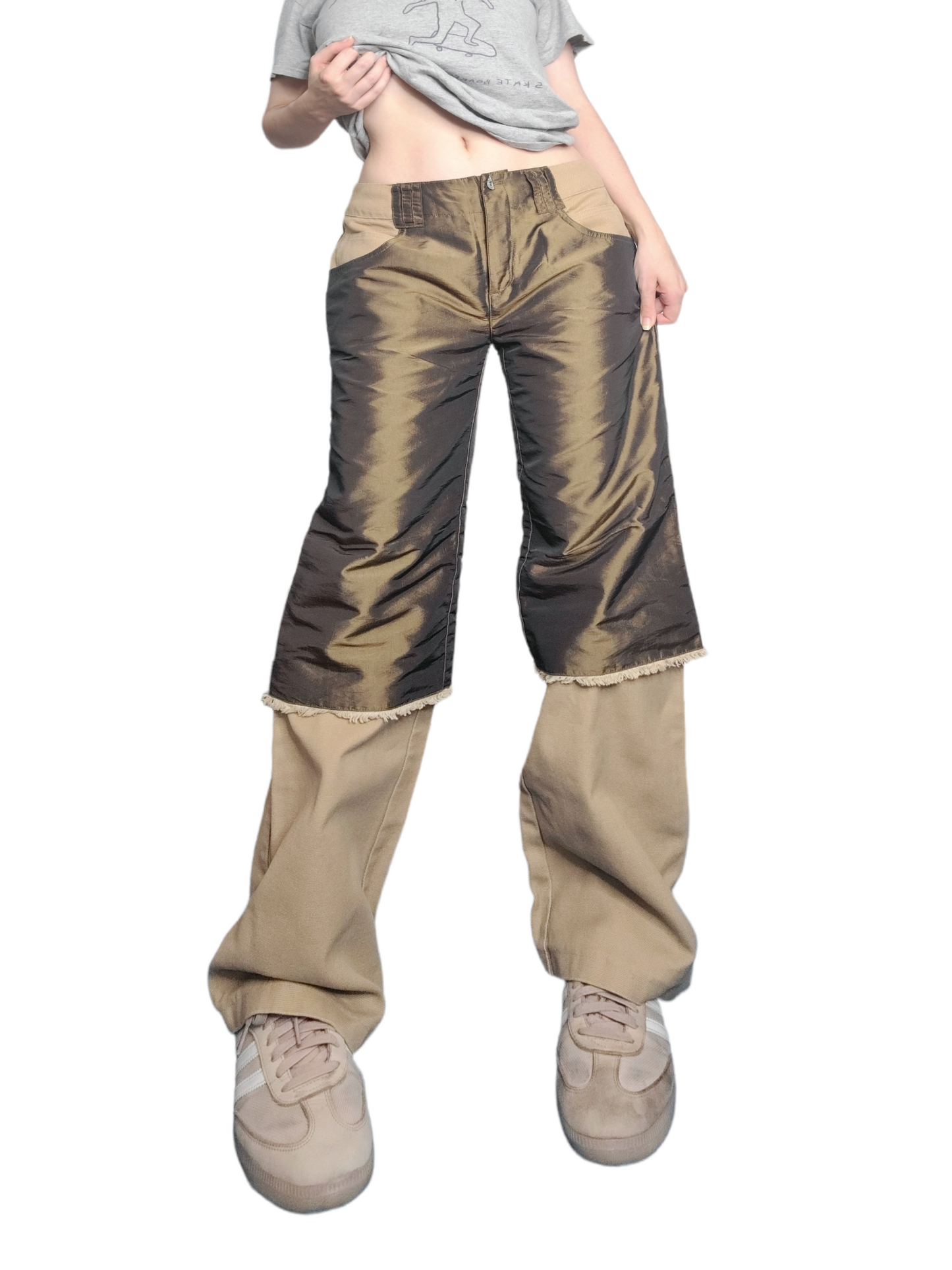 Subversive vintage archive patchwork pants