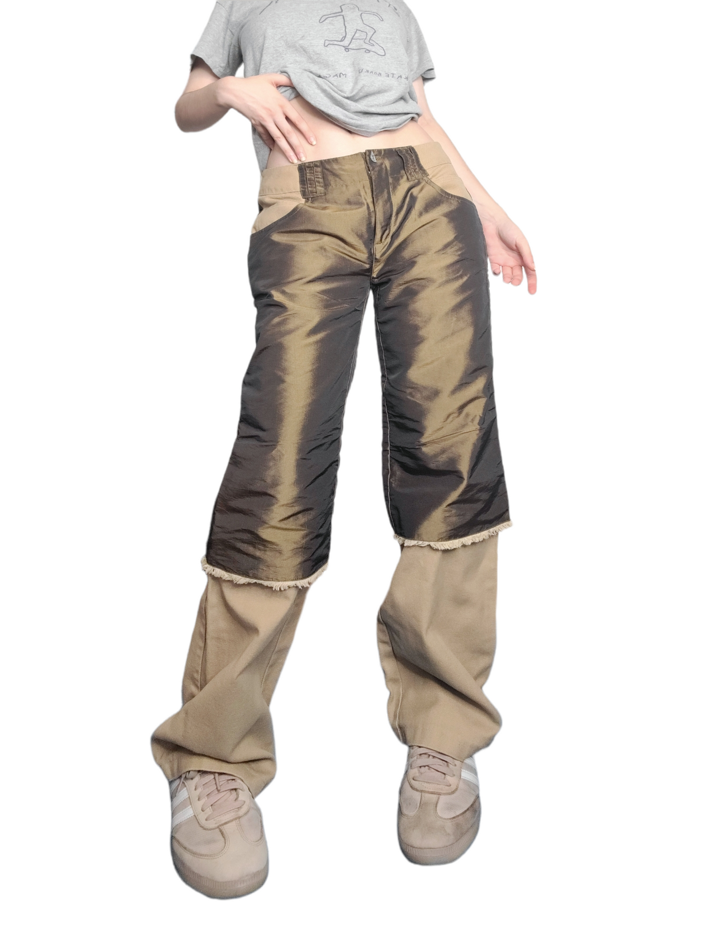 Subversive vintage archive patchwork pants