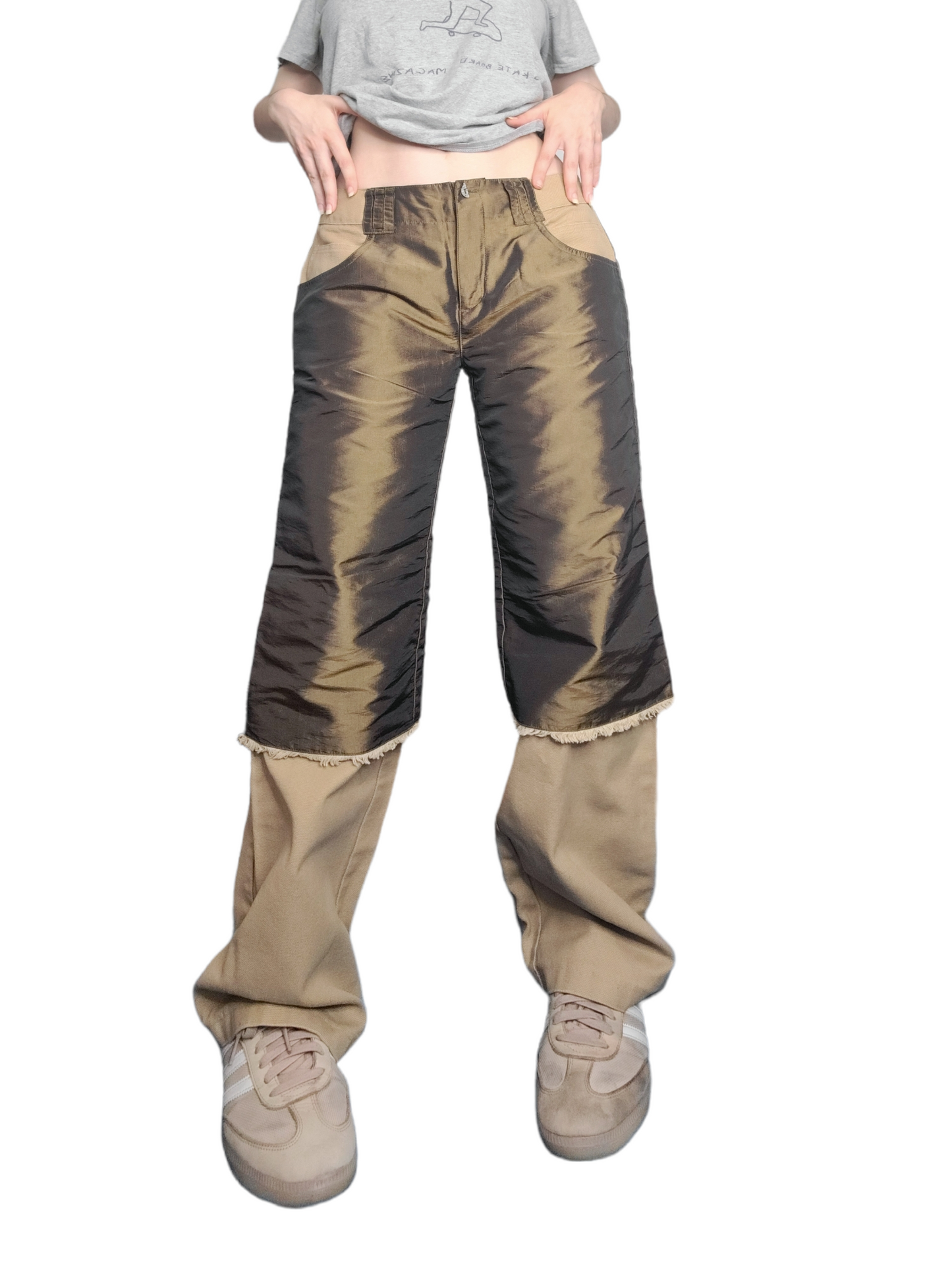 Subversive vintage archive patchwork pants