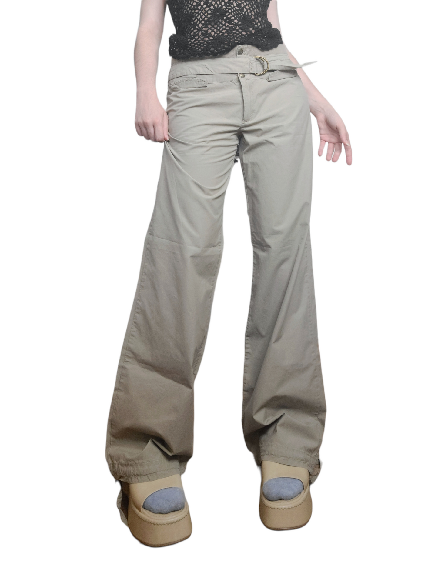 Cargo vintage neutral style beige