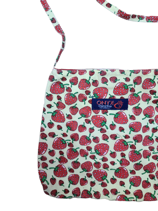 Mini sac 90s fraises bandouliere