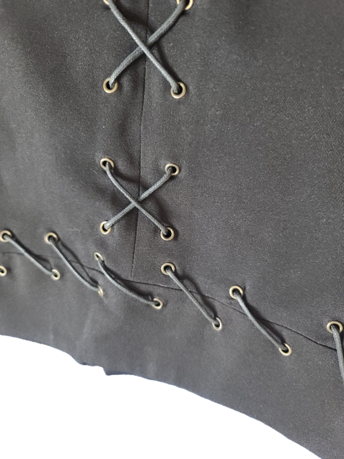 Jupe lacets gothic y2k