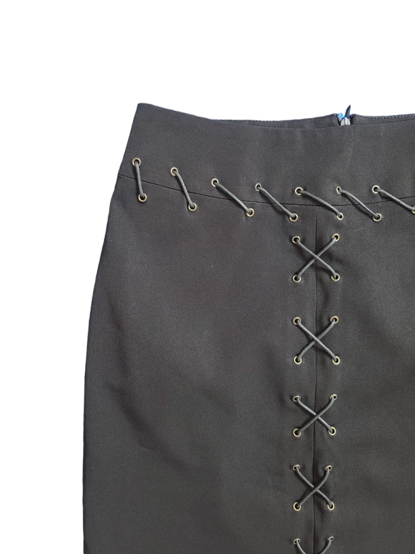 Jupe lacets gothic y2k