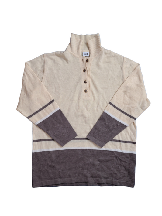 Pull vintage oversize preppy autumn 