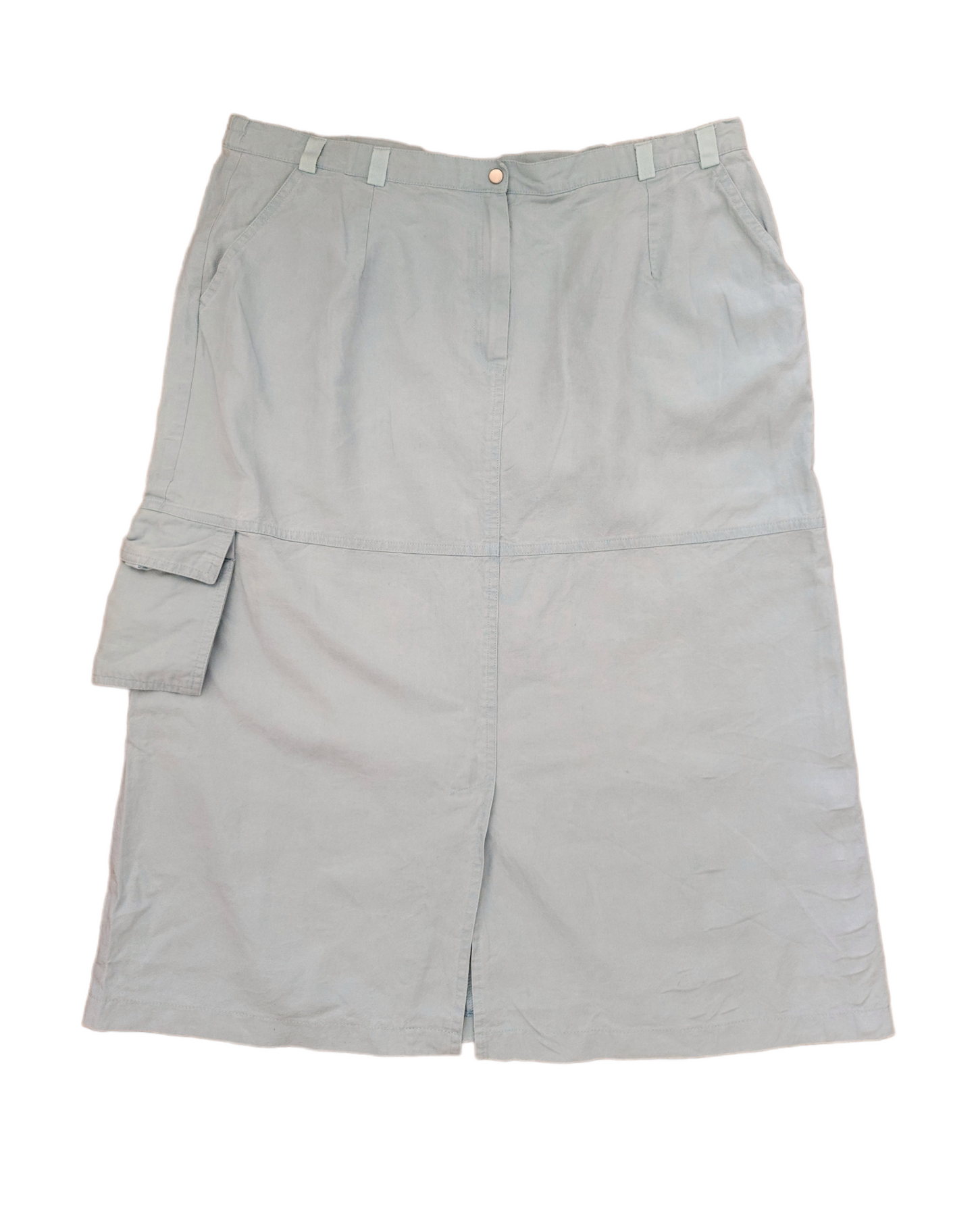 Linen gorpcore skirt