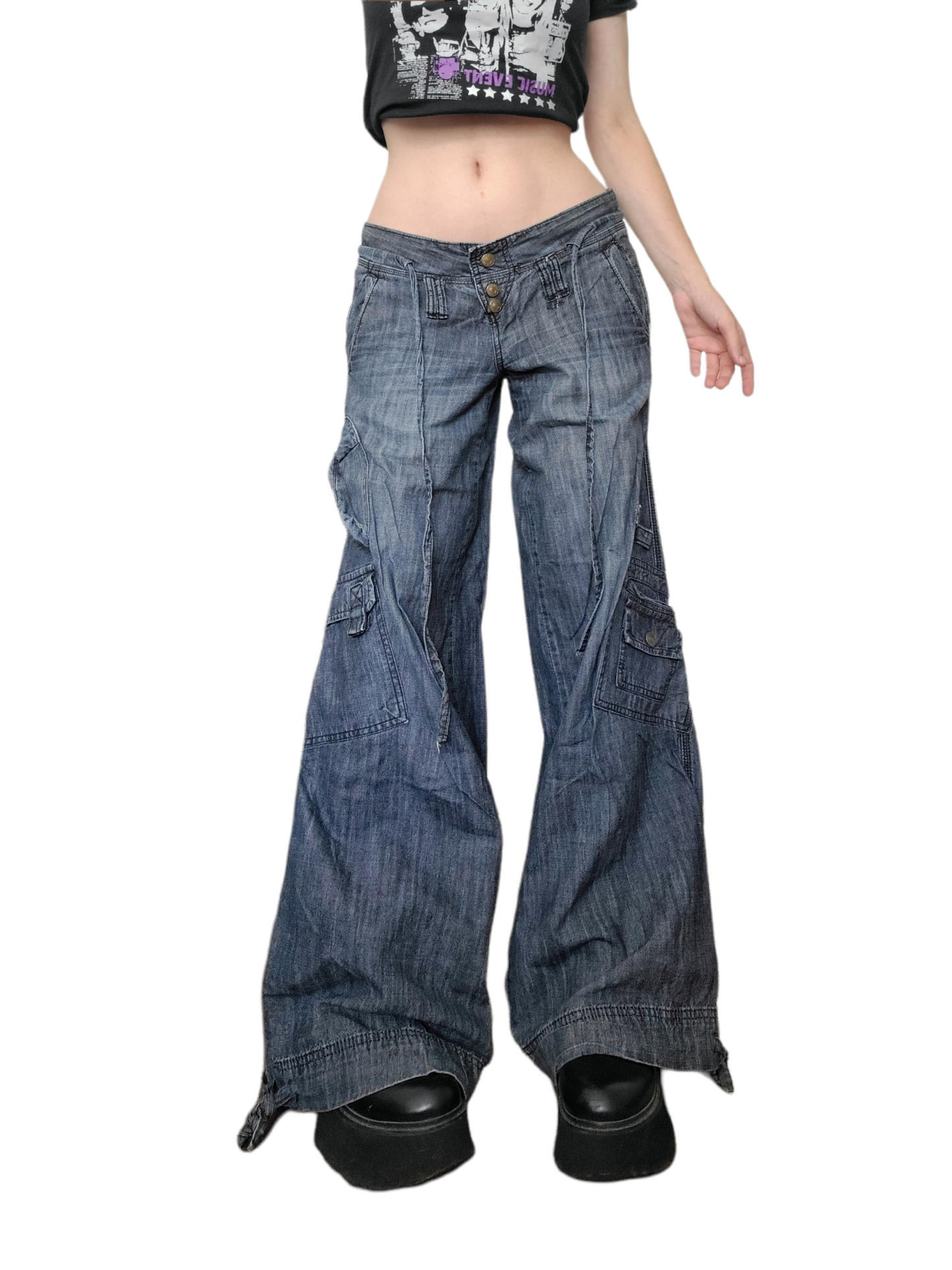 Baggy skater 90s vintage grunge cargo jean 