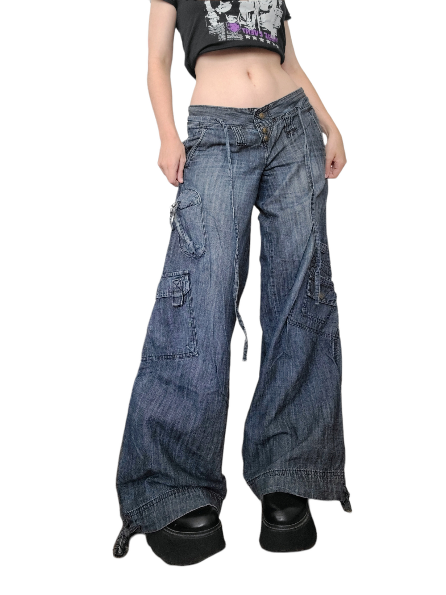 Baggy jean cargo vintage