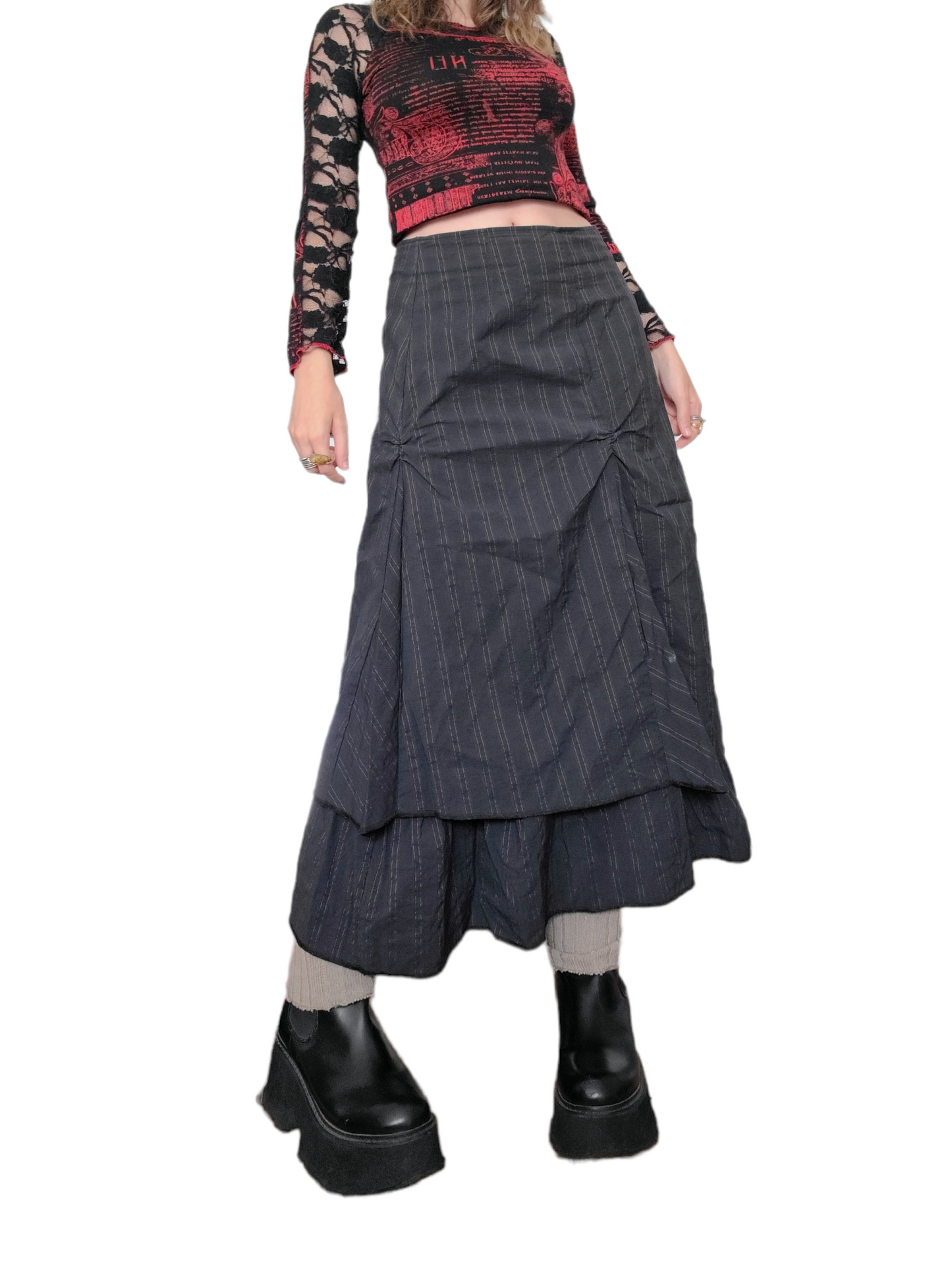 Y2k harajuku fairygrunge skirt